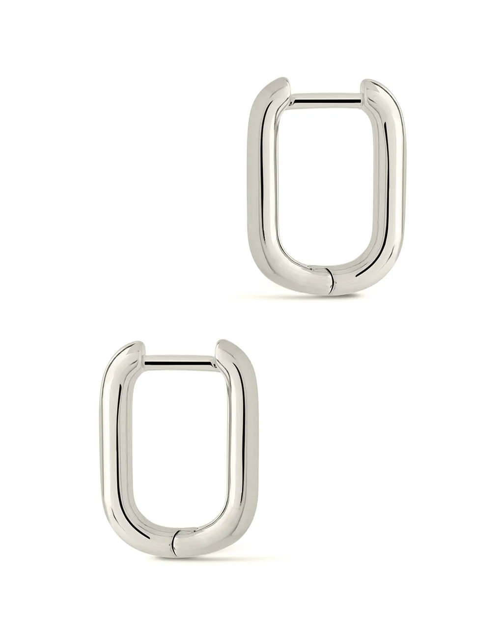 Josie Rectangular Hoop Earrings