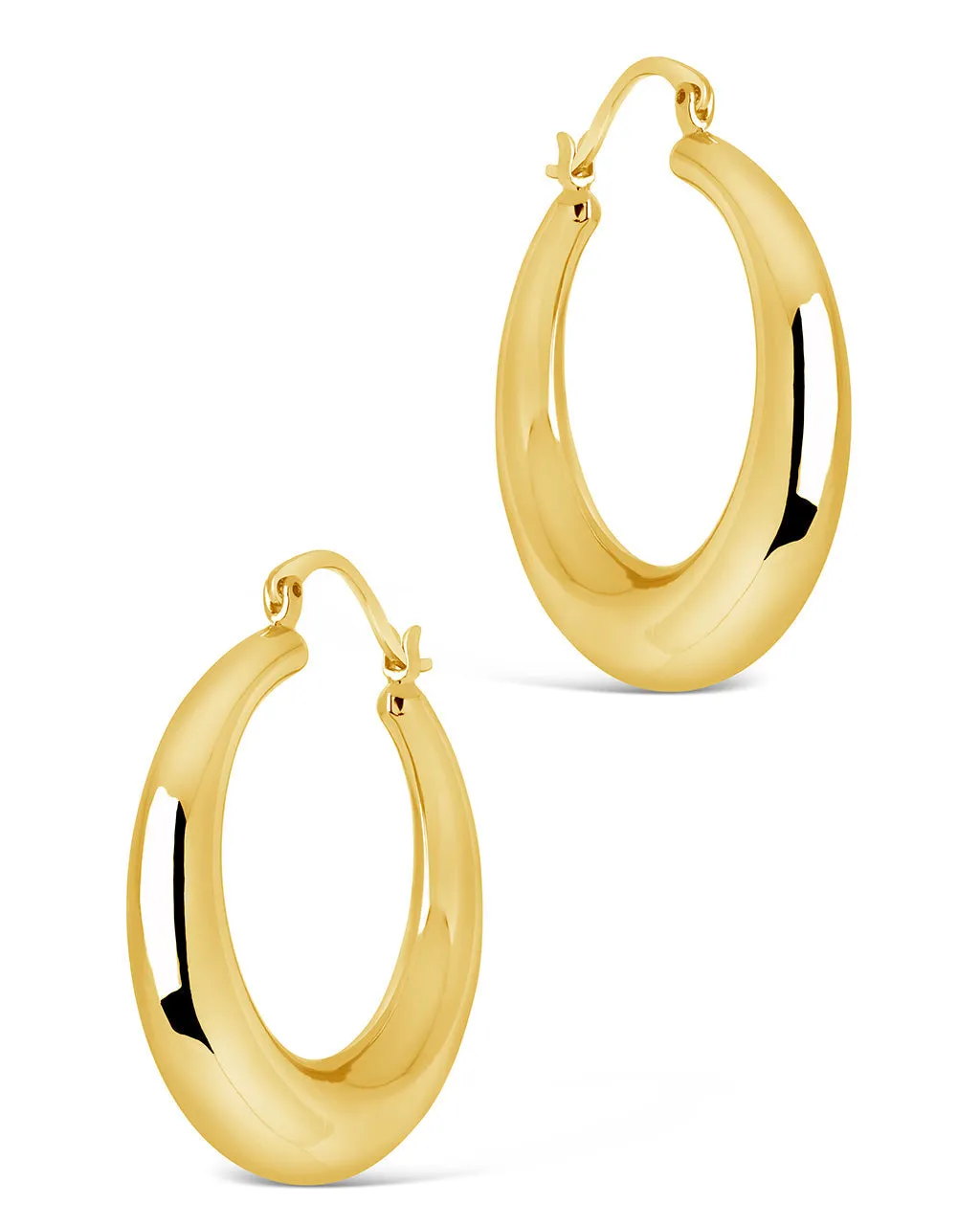 Kali Tube Hoop Earrings