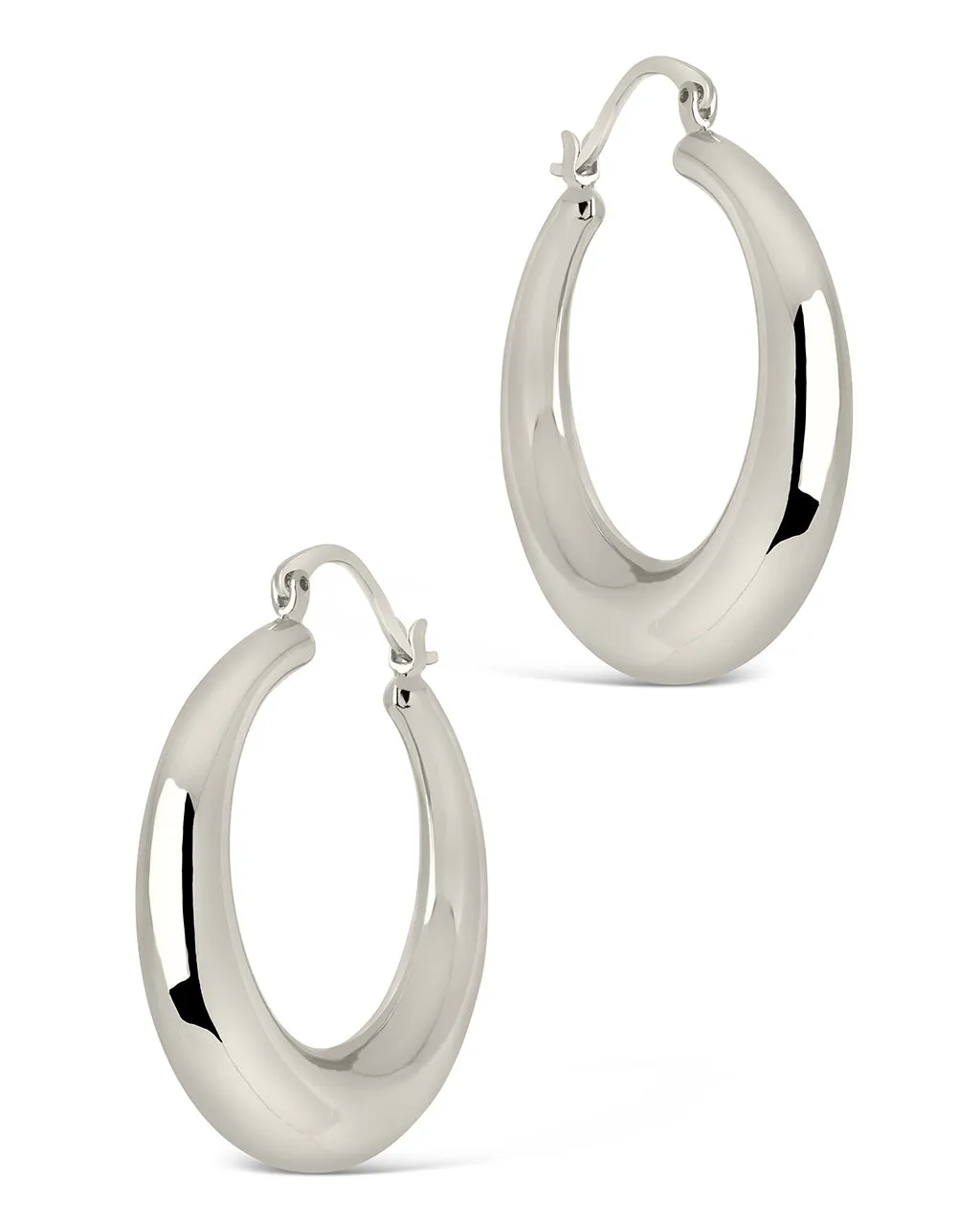 Kali Tube Hoop Earrings