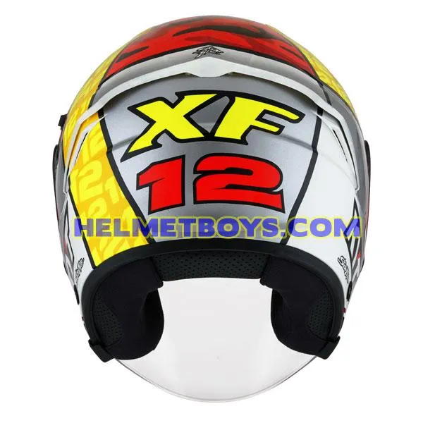 KYT NFJ Motorcycle Sunvisor Helmet XAVI FORES