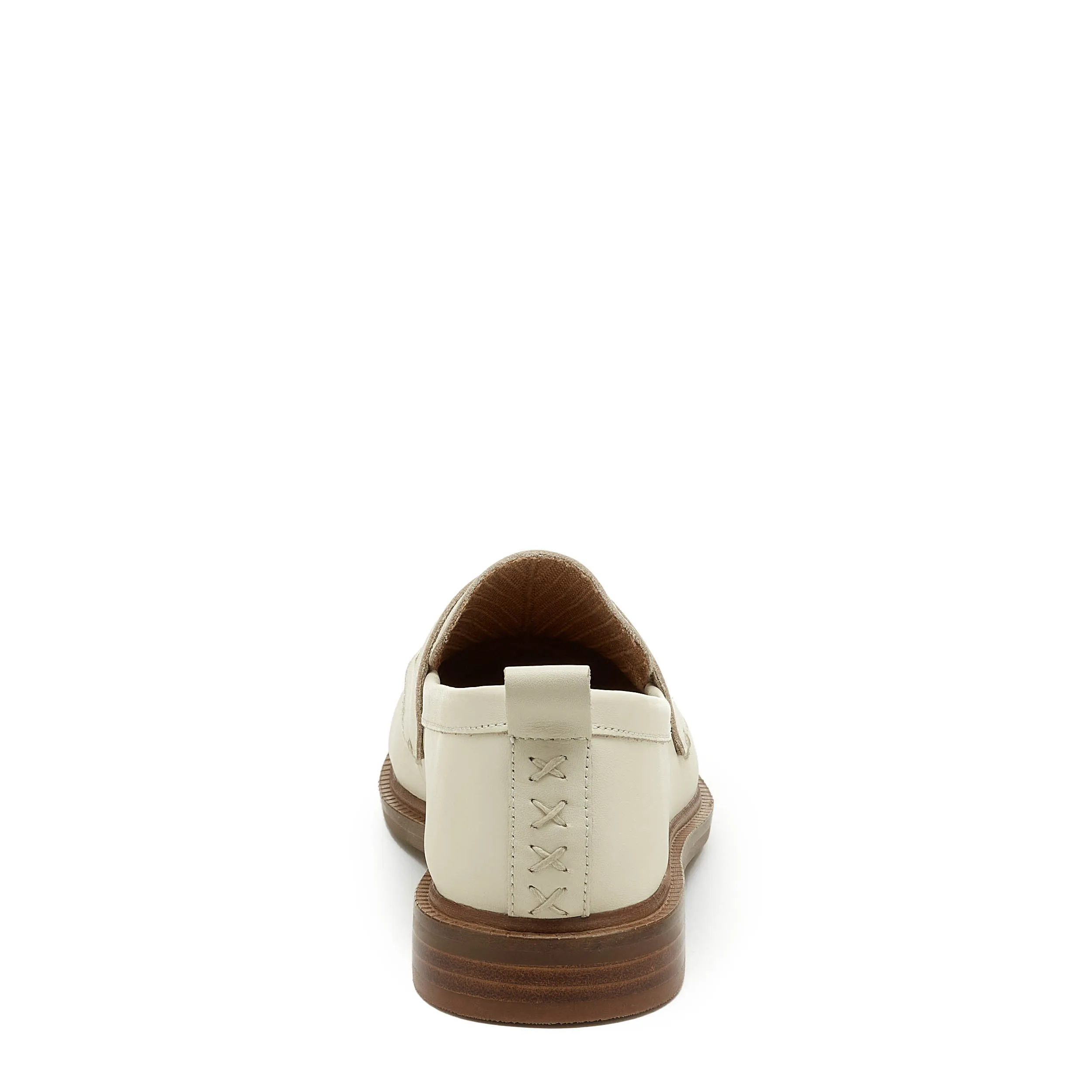 Lens Salt Natural Leather Loafers