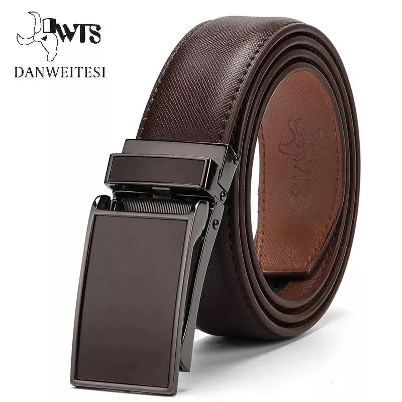 Male Men's Belt  Leather Strap Luxury Brand