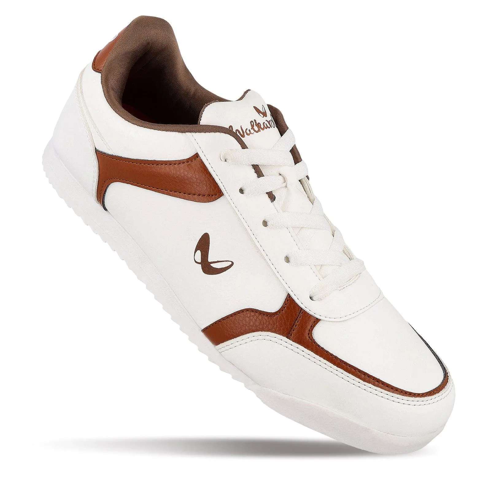 Men's Low-Top Sneakers -  WY3459 White Brown