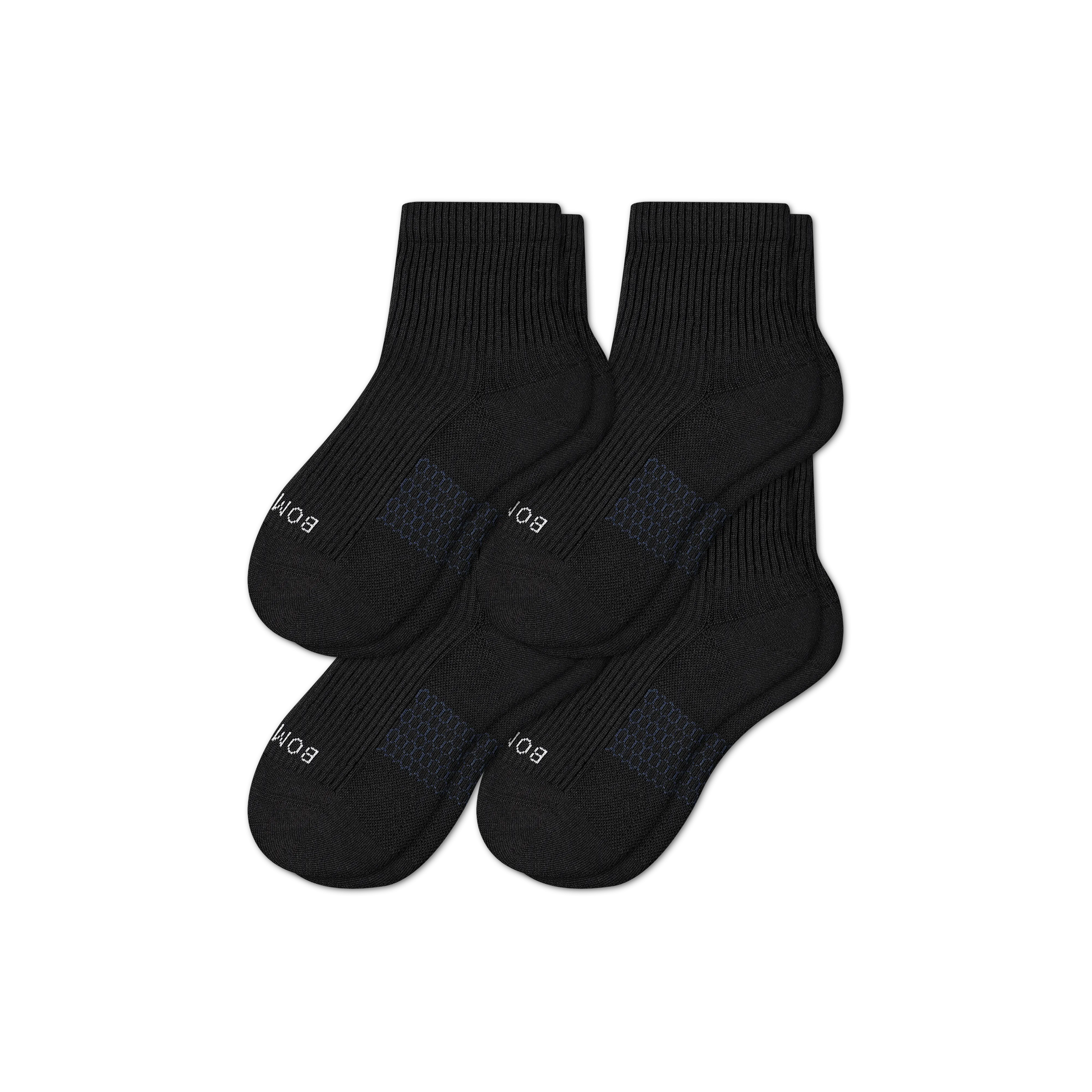 Men's Modern Rib Quarter Sock 4-Pack