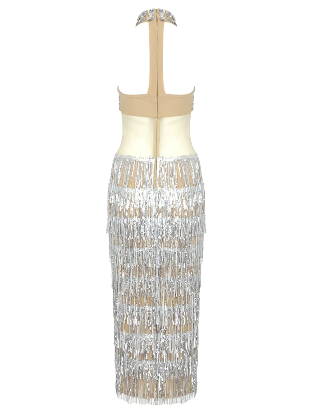 NAPPA Sequin Tassel Dress