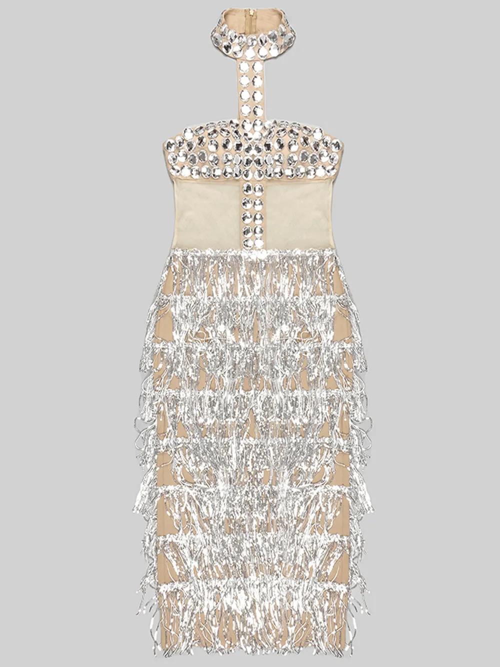 NAPPA Sequin Tassel Dress