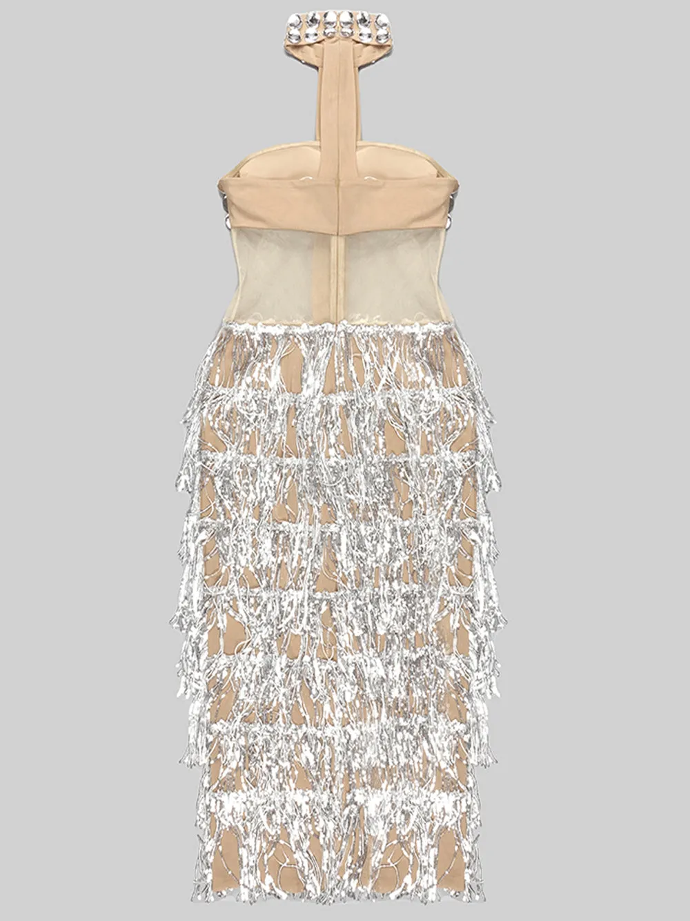 NAPPA Sequin Tassel Dress