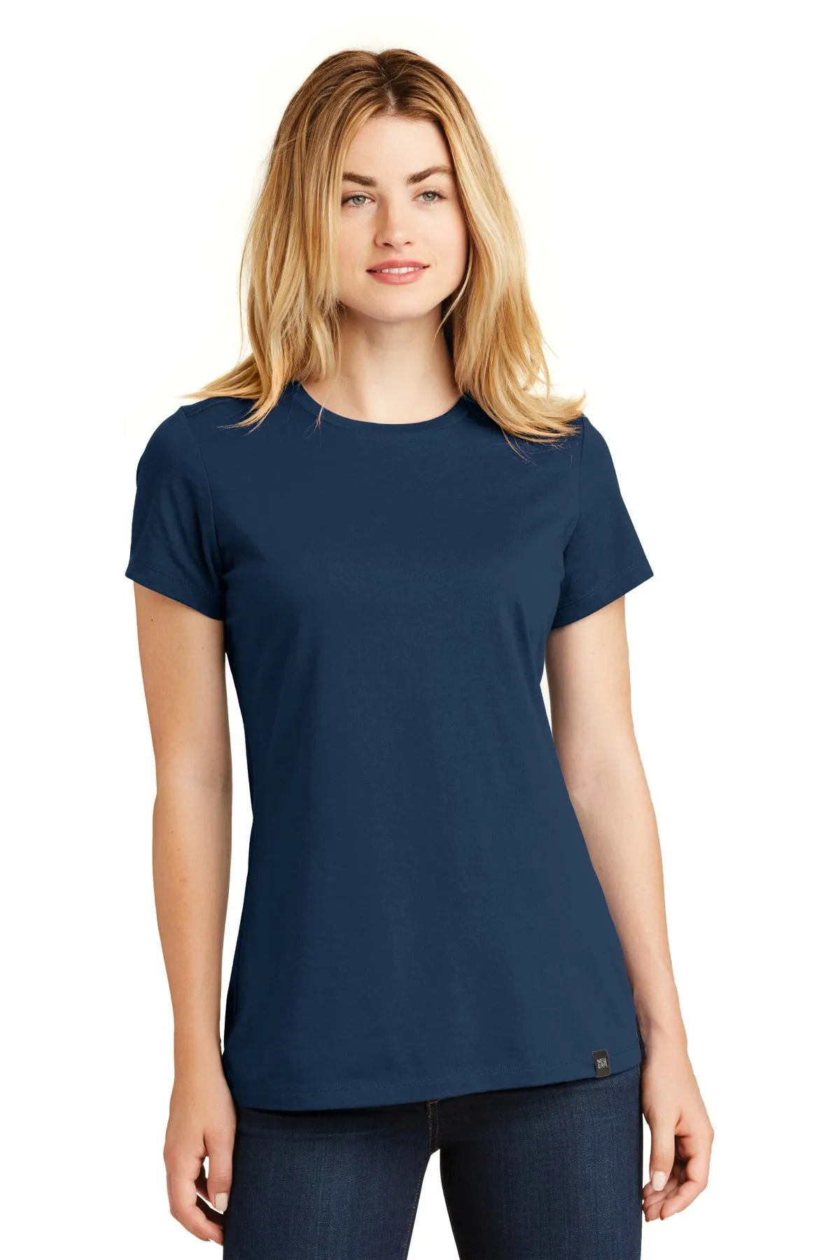 New Era Ladies Heritage Blend Crew Tee. LNEA100