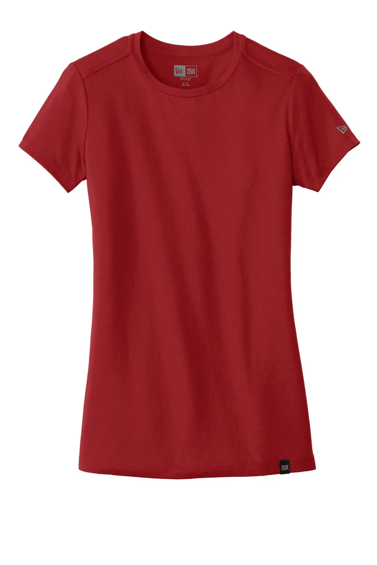 New Era Ladies Heritage Blend Crew Tee. LNEA100