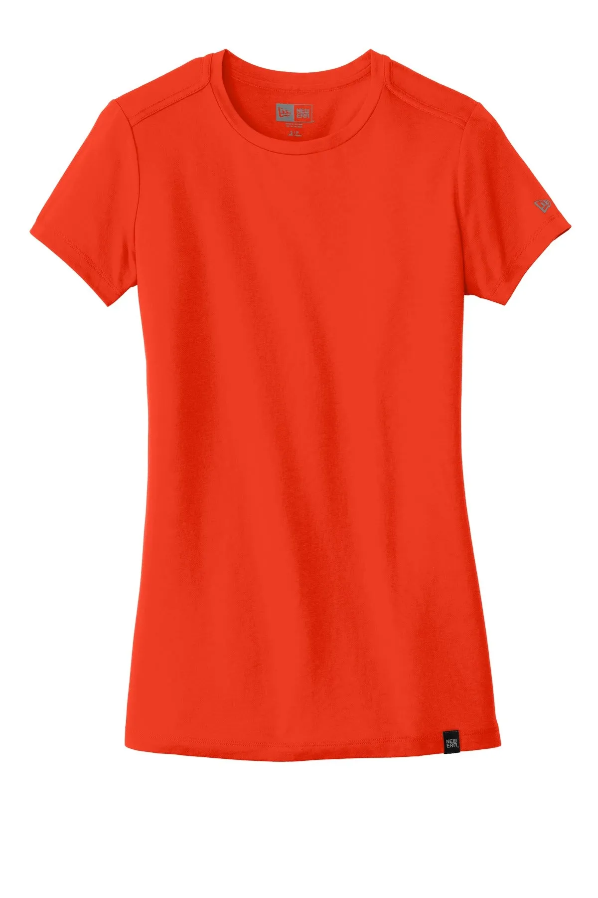 New Era Ladies Heritage Blend Crew Tee. LNEA100