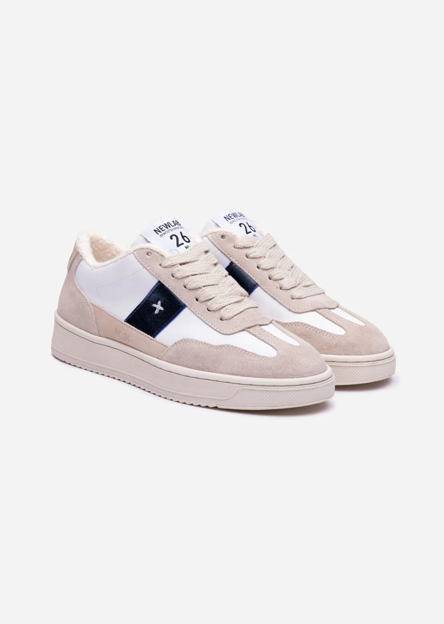 NL26 White/Beige/Blue