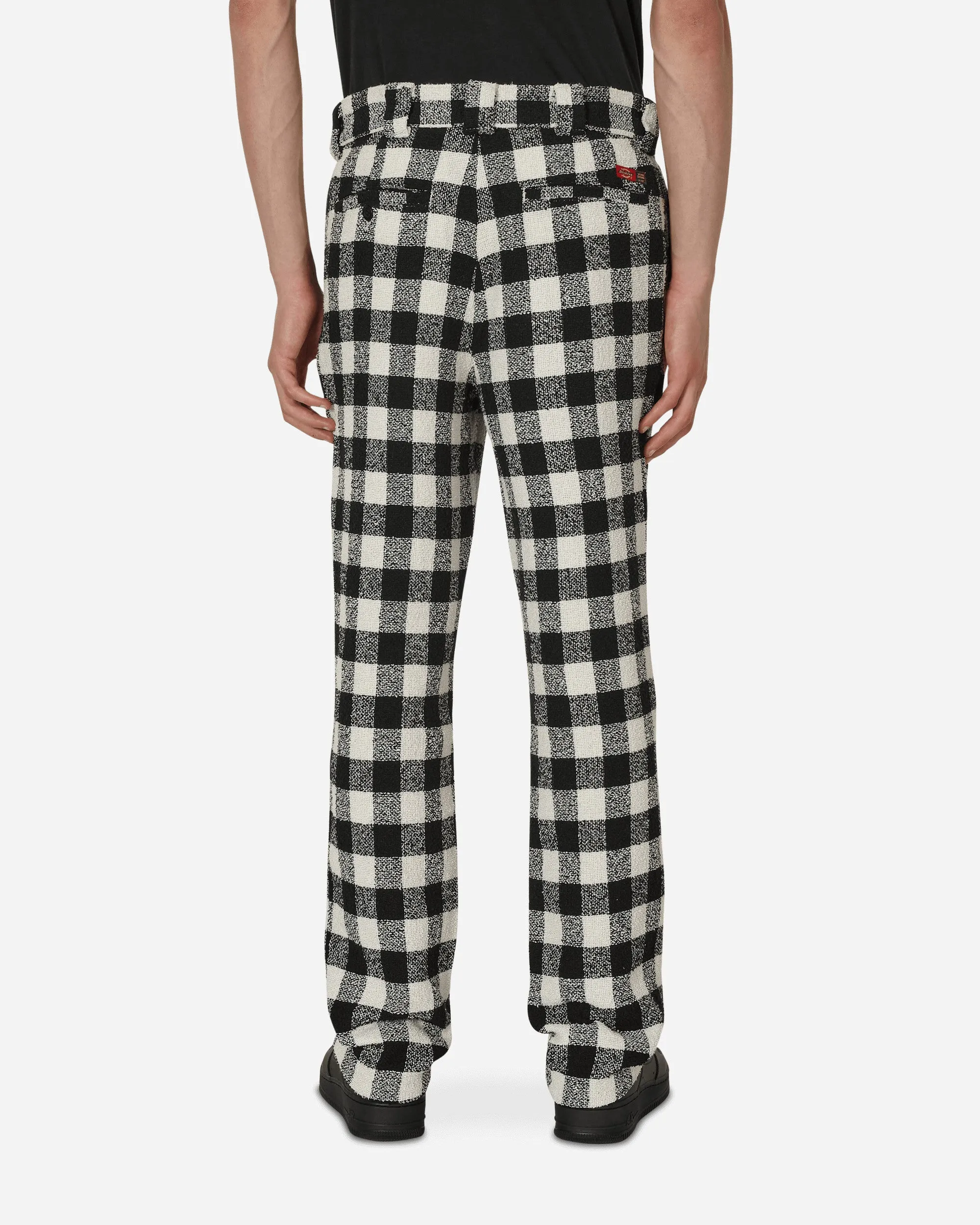 Opening Ceremony Tweed Check Pants Black