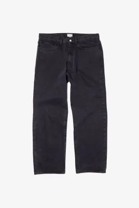 Outstanding & Co. - Wide Washed Jeans - Black