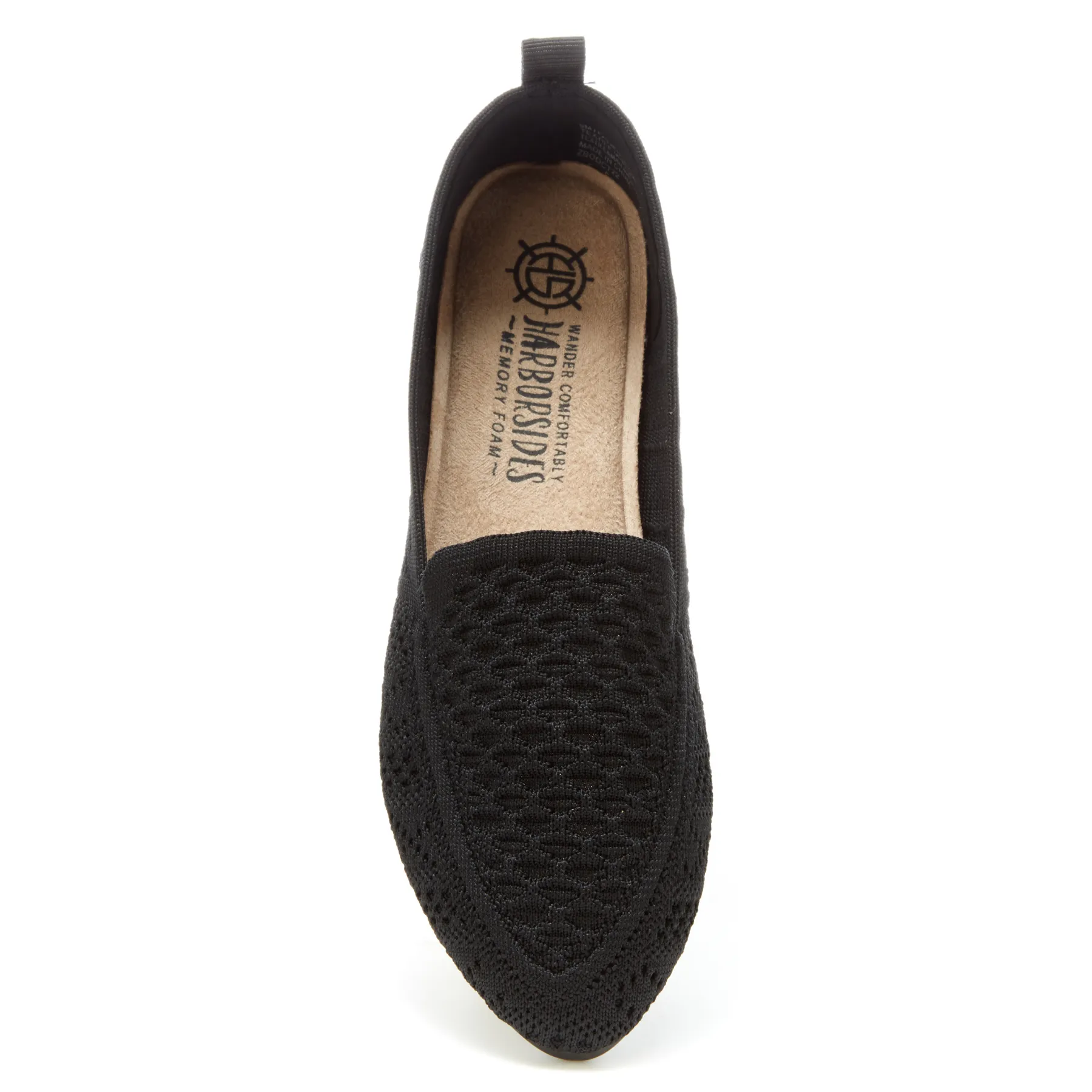 Pointed Toe Knit Top Loafers (Patience)