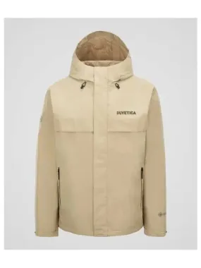 Points 5 Obsidian U Dark Beige Men s Waterproof Jacket