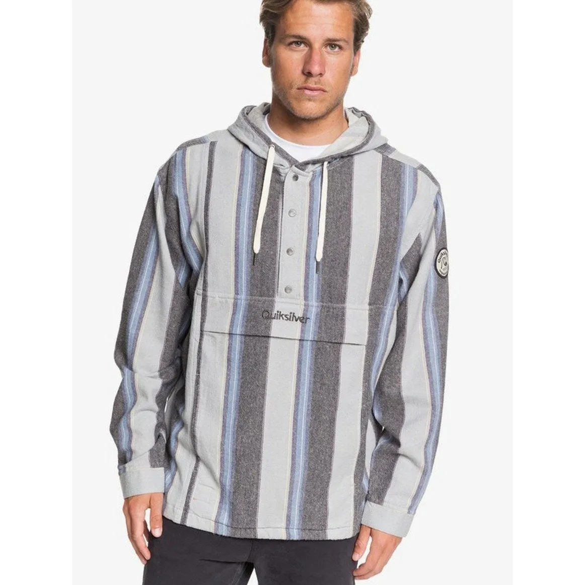 Quiksilver Men's Neo Inca Hooded Flannel Anorak