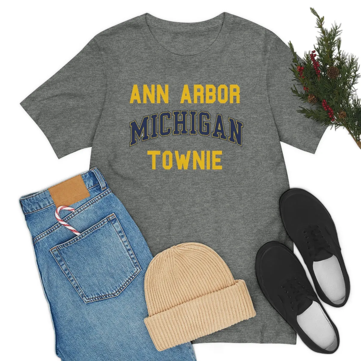 "A2 Townie" Ann Arbor Tee - Unisex Shirt