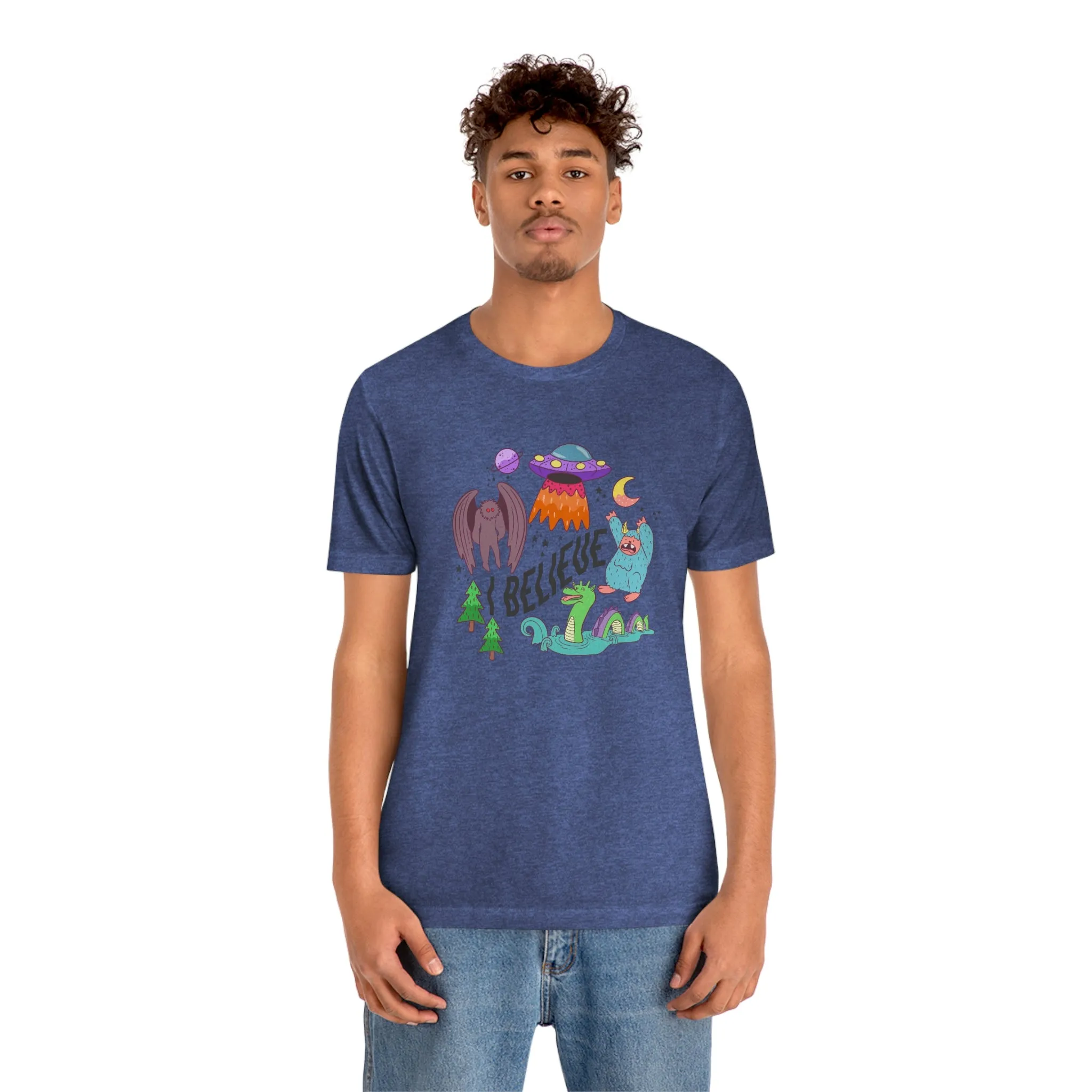 "I Believe" Mythical Creature Cryptids Tee - Unisex Shirt