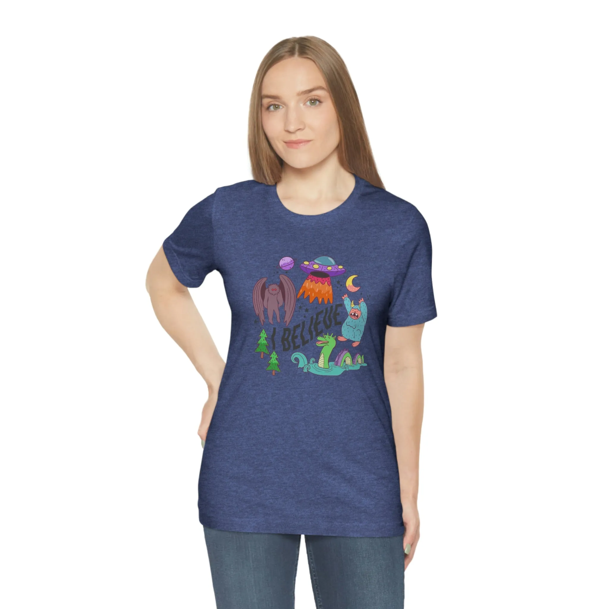 "I Believe" Mythical Creature Cryptids Tee - Unisex Shirt