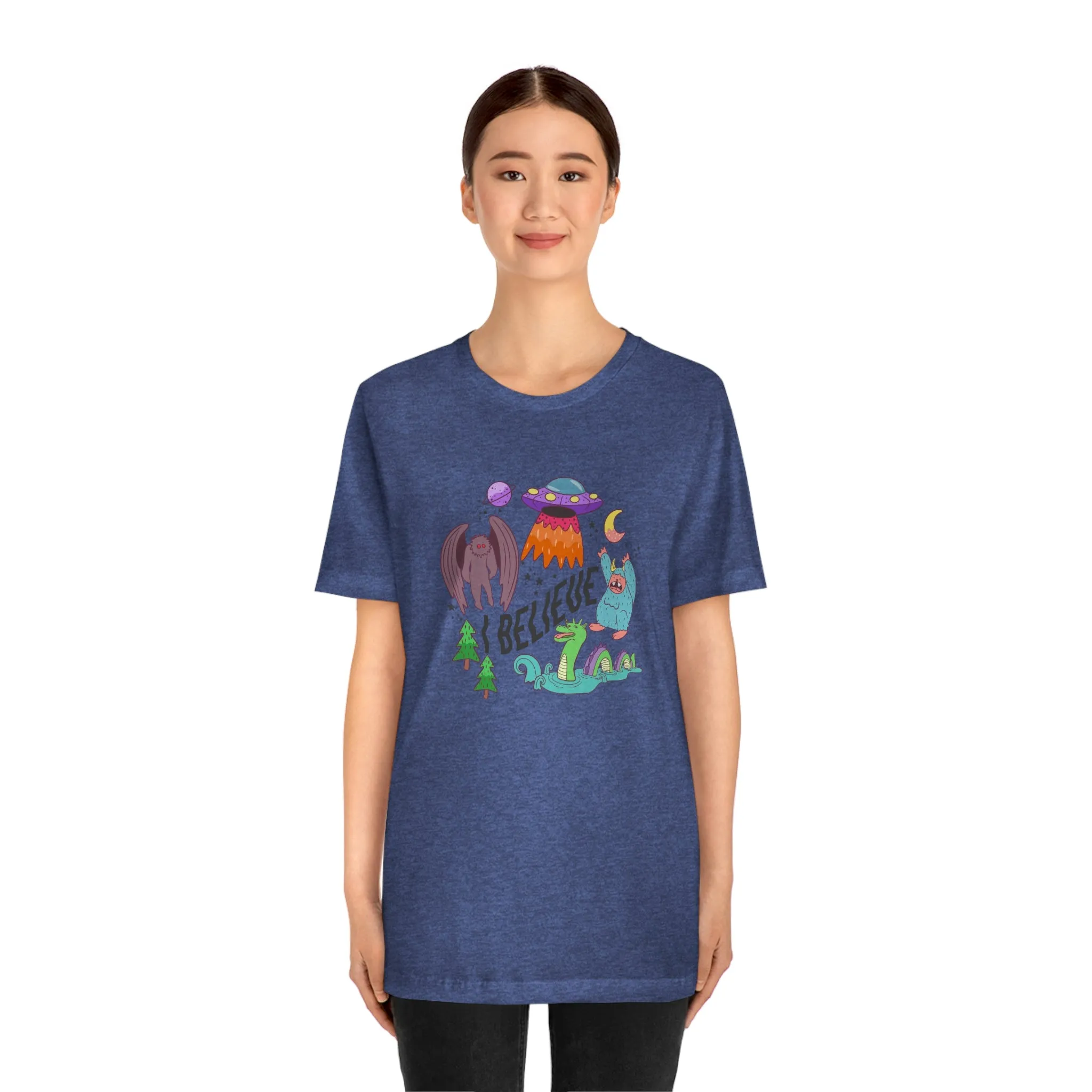 "I Believe" Mythical Creature Cryptids Tee - Unisex Shirt