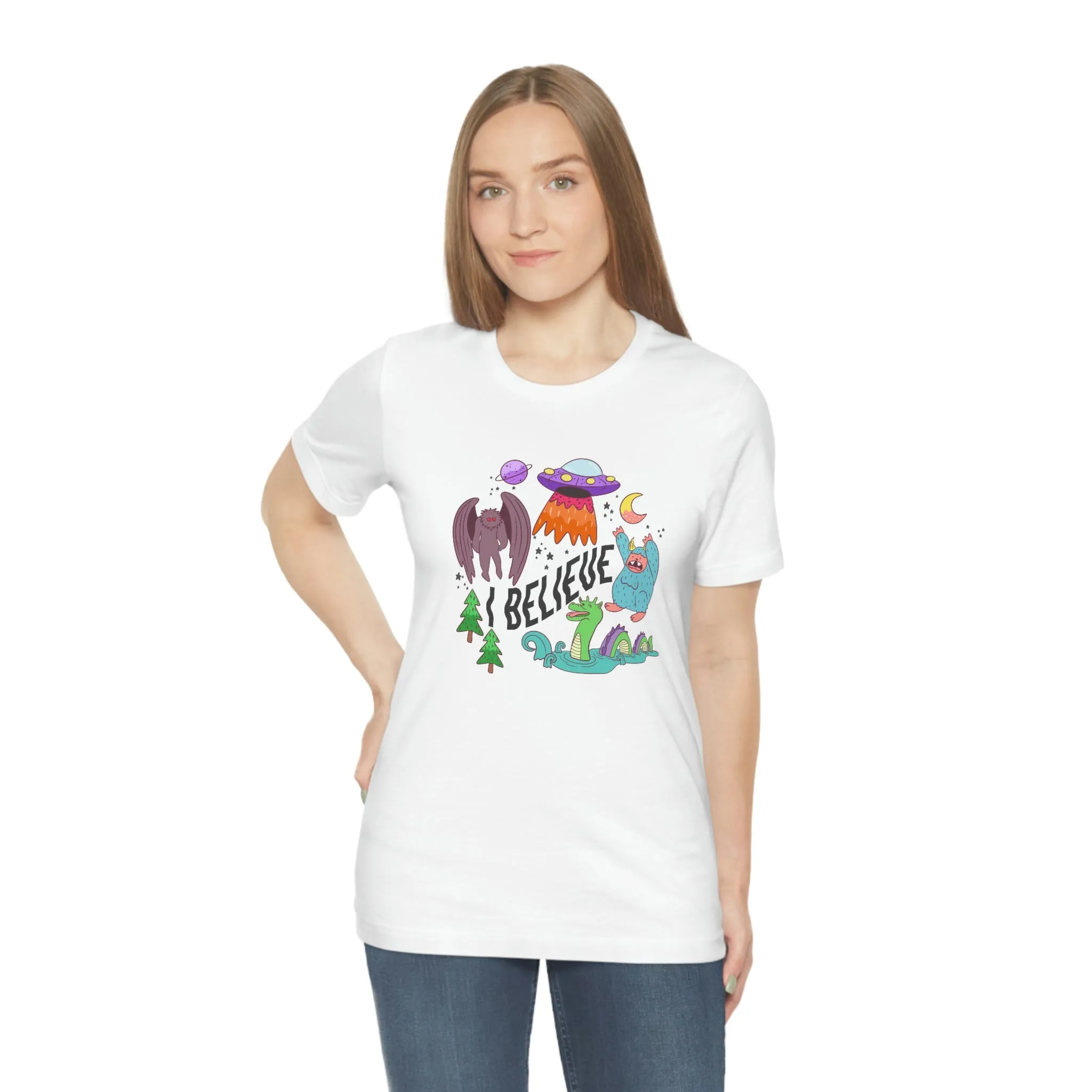 "I Believe" Mythical Creature Cryptids Tee - Unisex Shirt