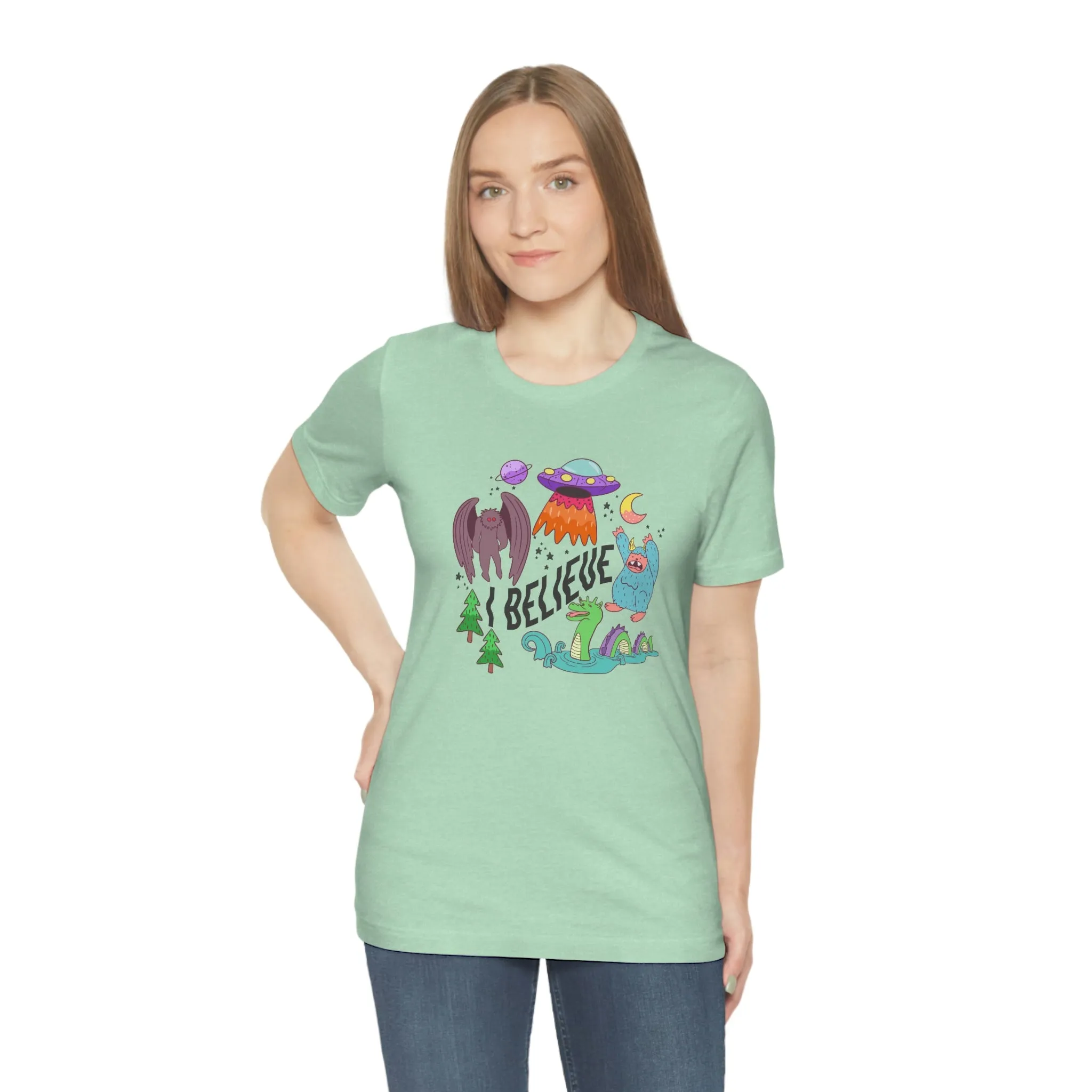 "I Believe" Mythical Creature Cryptids Tee - Unisex Shirt