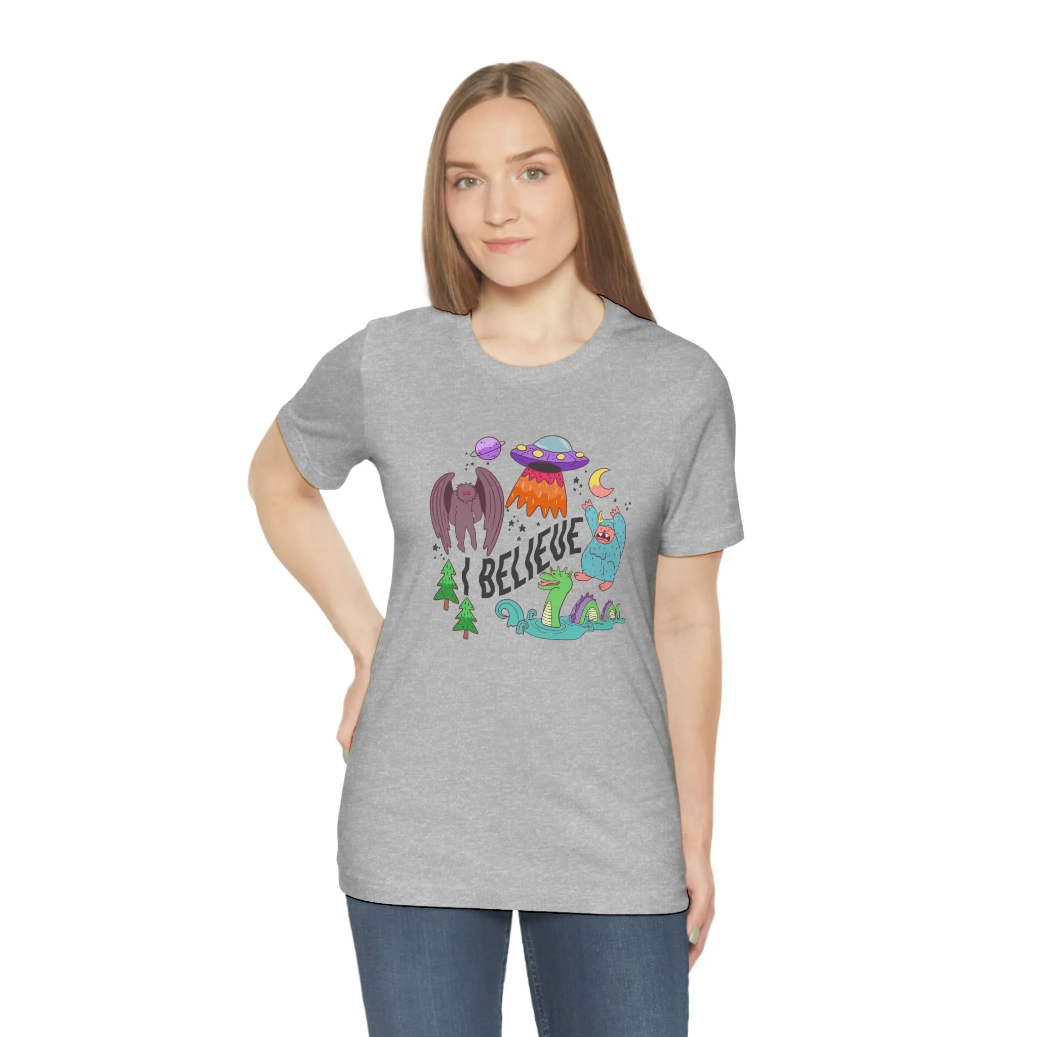 "I Believe" Mythical Creature Cryptids Tee - Unisex Shirt