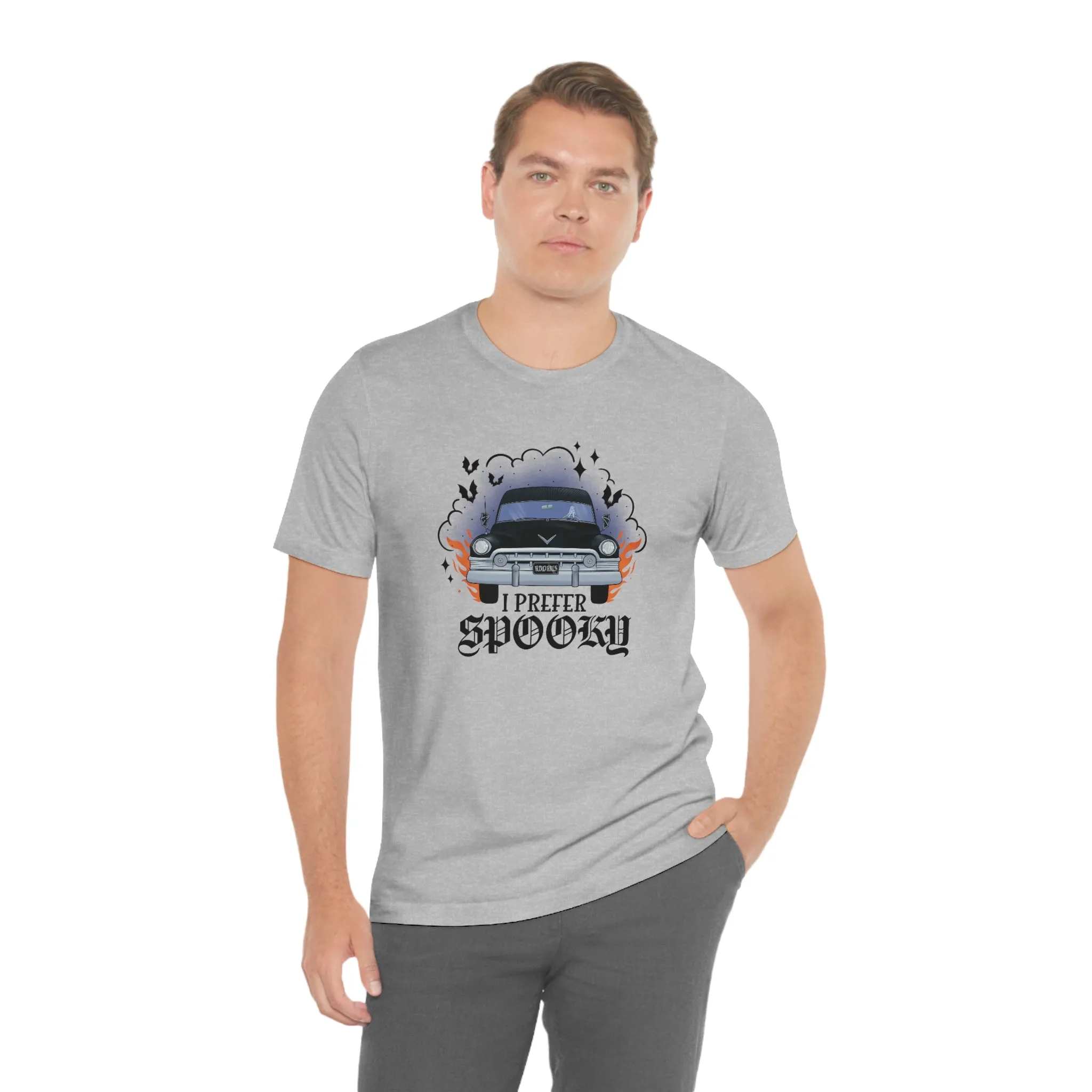 "I Prefer Spooky" Hearse Tee - Unisex Shirt