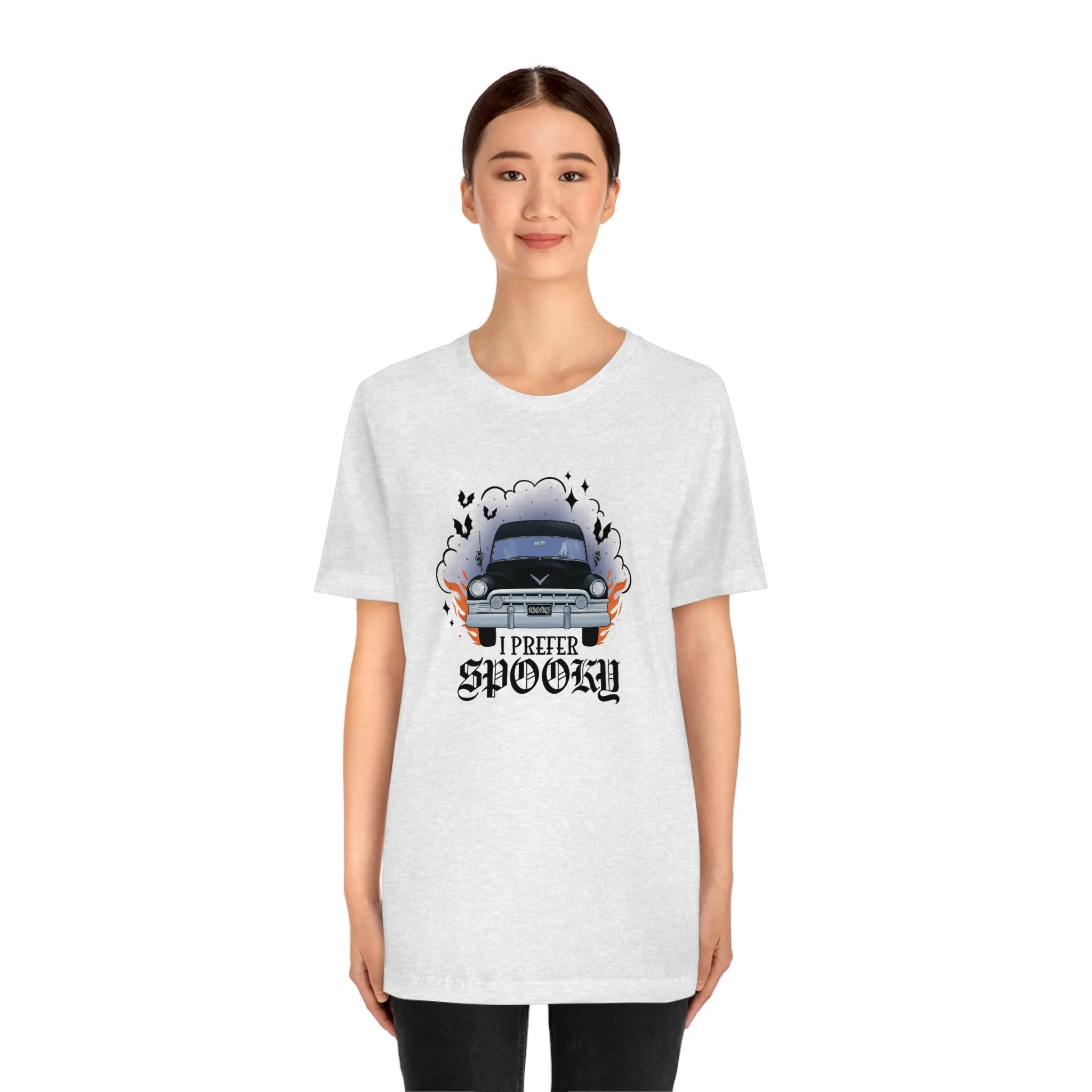 "I Prefer Spooky" Hearse Tee - Unisex Shirt