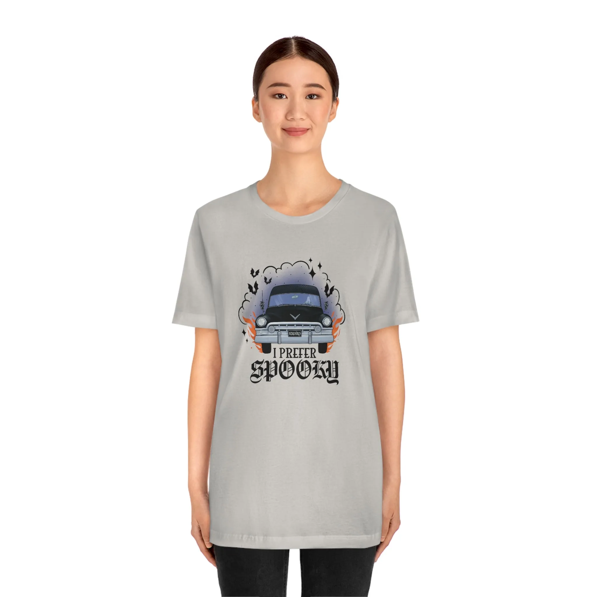 "I Prefer Spooky" Hearse Tee - Unisex Shirt