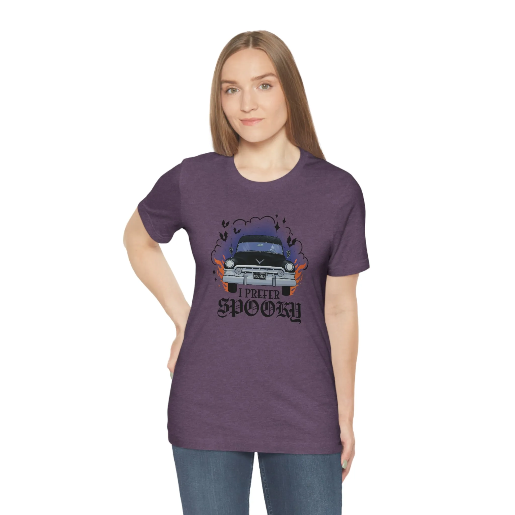 "I Prefer Spooky" Hearse Tee - Unisex Shirt