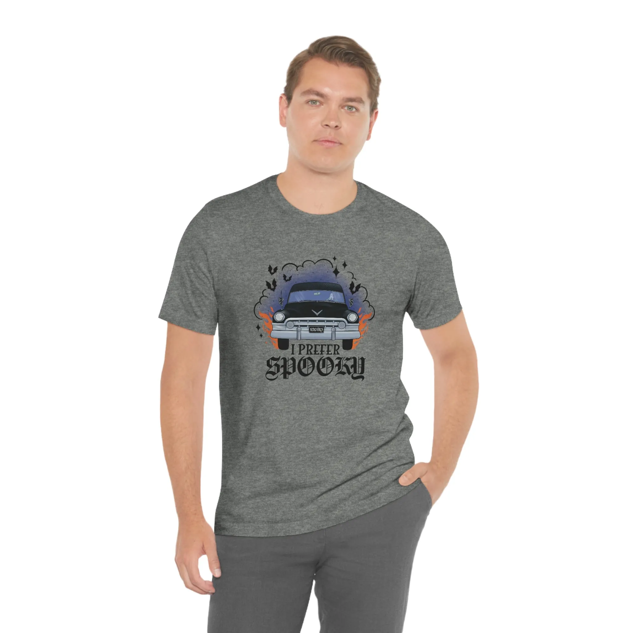 "I Prefer Spooky" Hearse Tee - Unisex Shirt