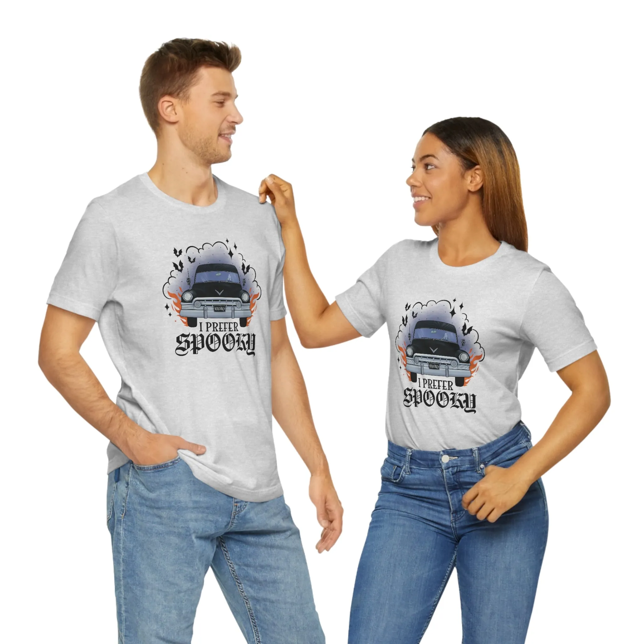 "I Prefer Spooky" Hearse Tee - Unisex Shirt