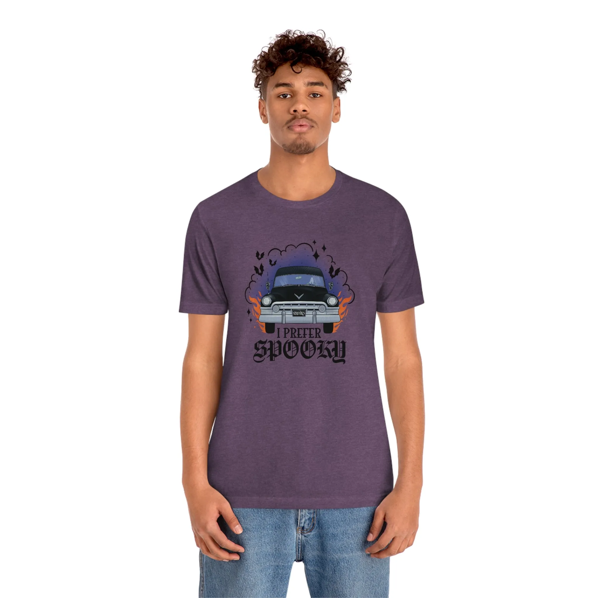 "I Prefer Spooky" Hearse Tee - Unisex Shirt