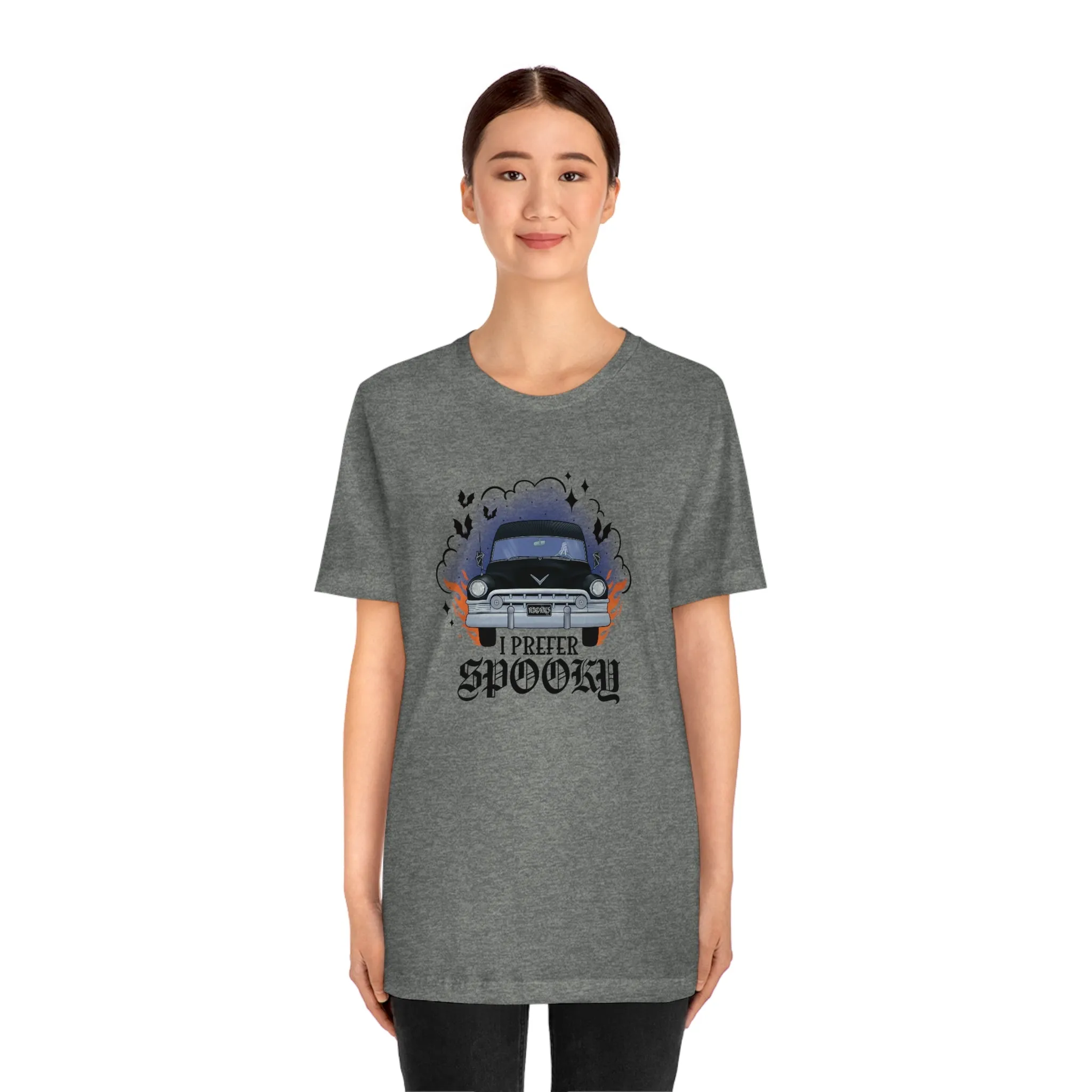 "I Prefer Spooky" Hearse Tee - Unisex Shirt