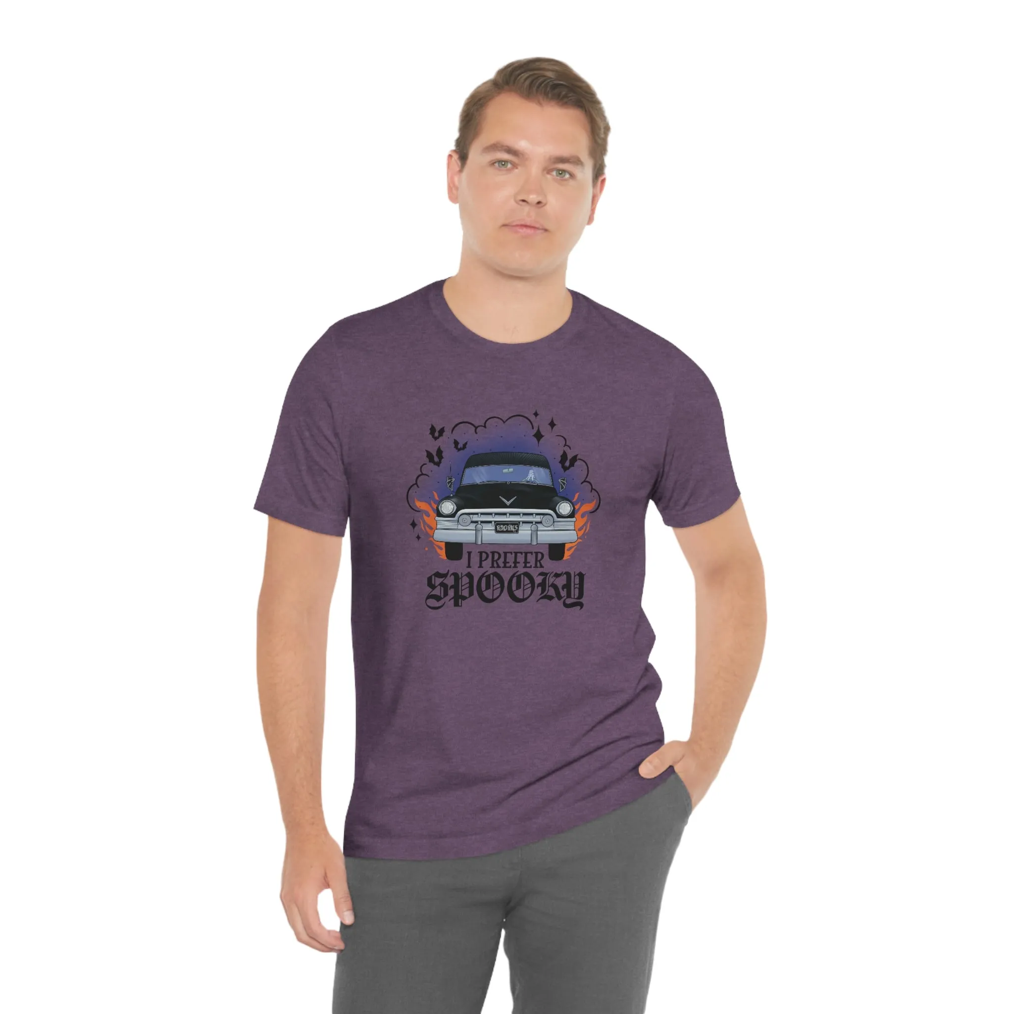 "I Prefer Spooky" Hearse Tee - Unisex Shirt