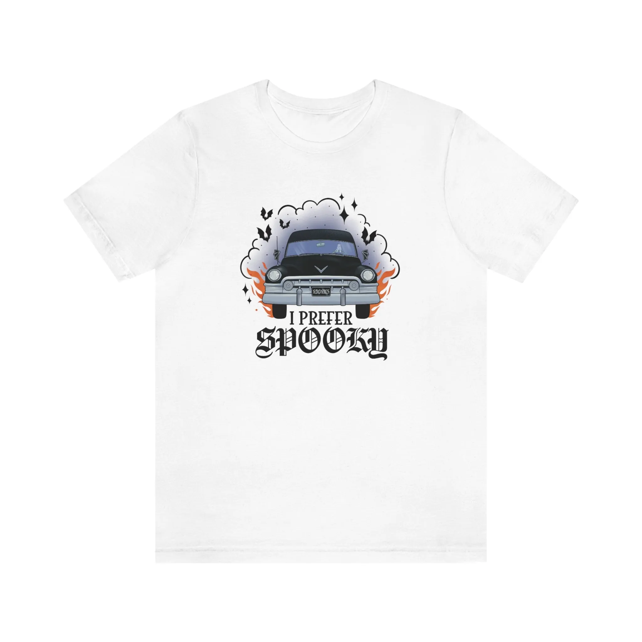 "I Prefer Spooky" Hearse Tee - Unisex Shirt