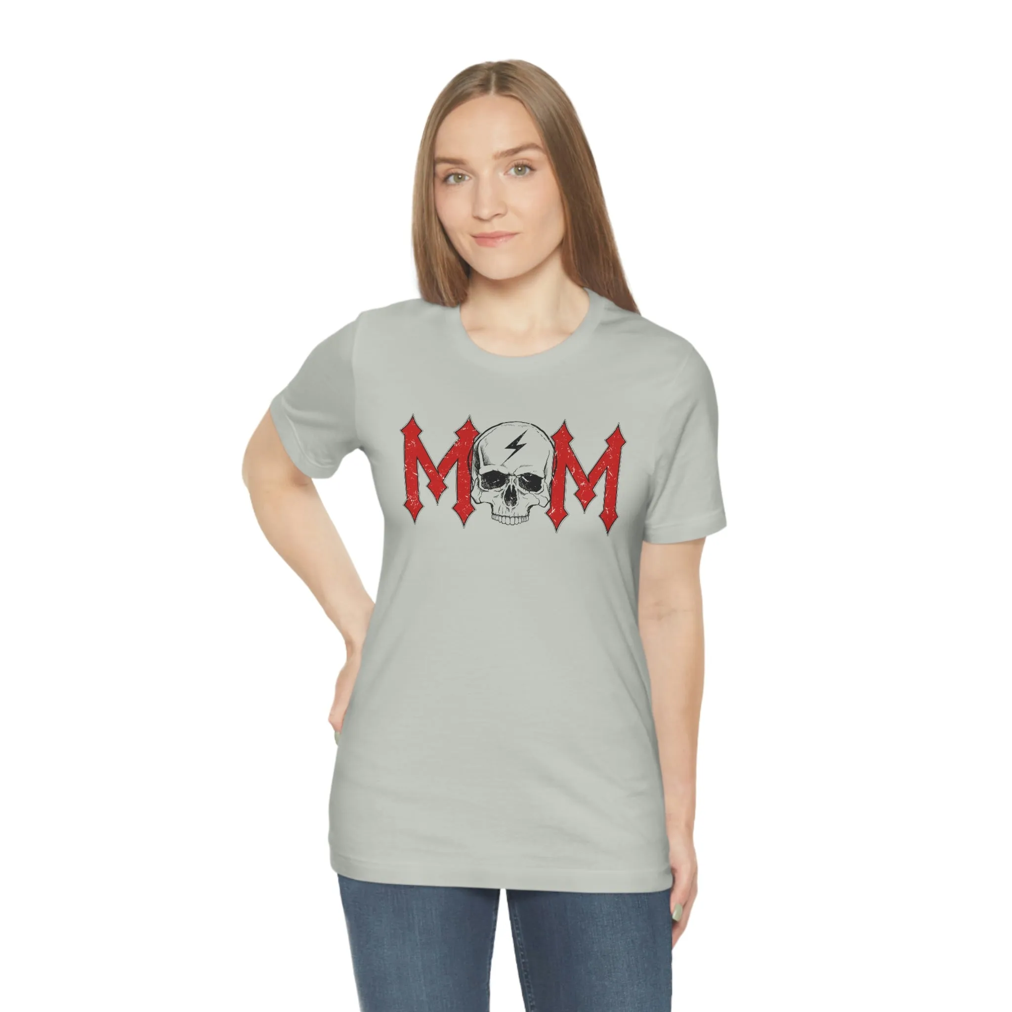 "MOM" Skull Shirt Tee - Unisex Shirt