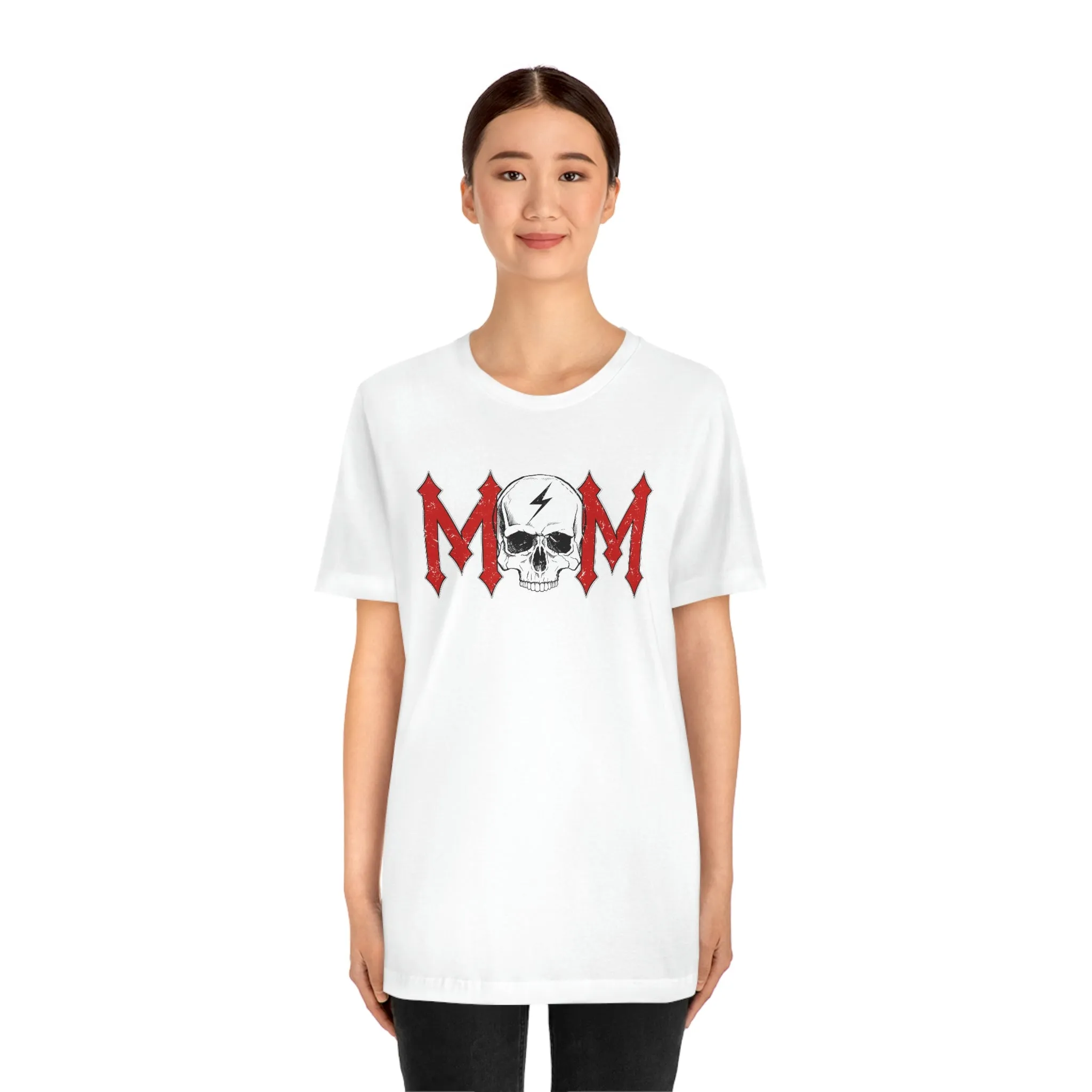 "MOM" Skull Shirt Tee - Unisex Shirt