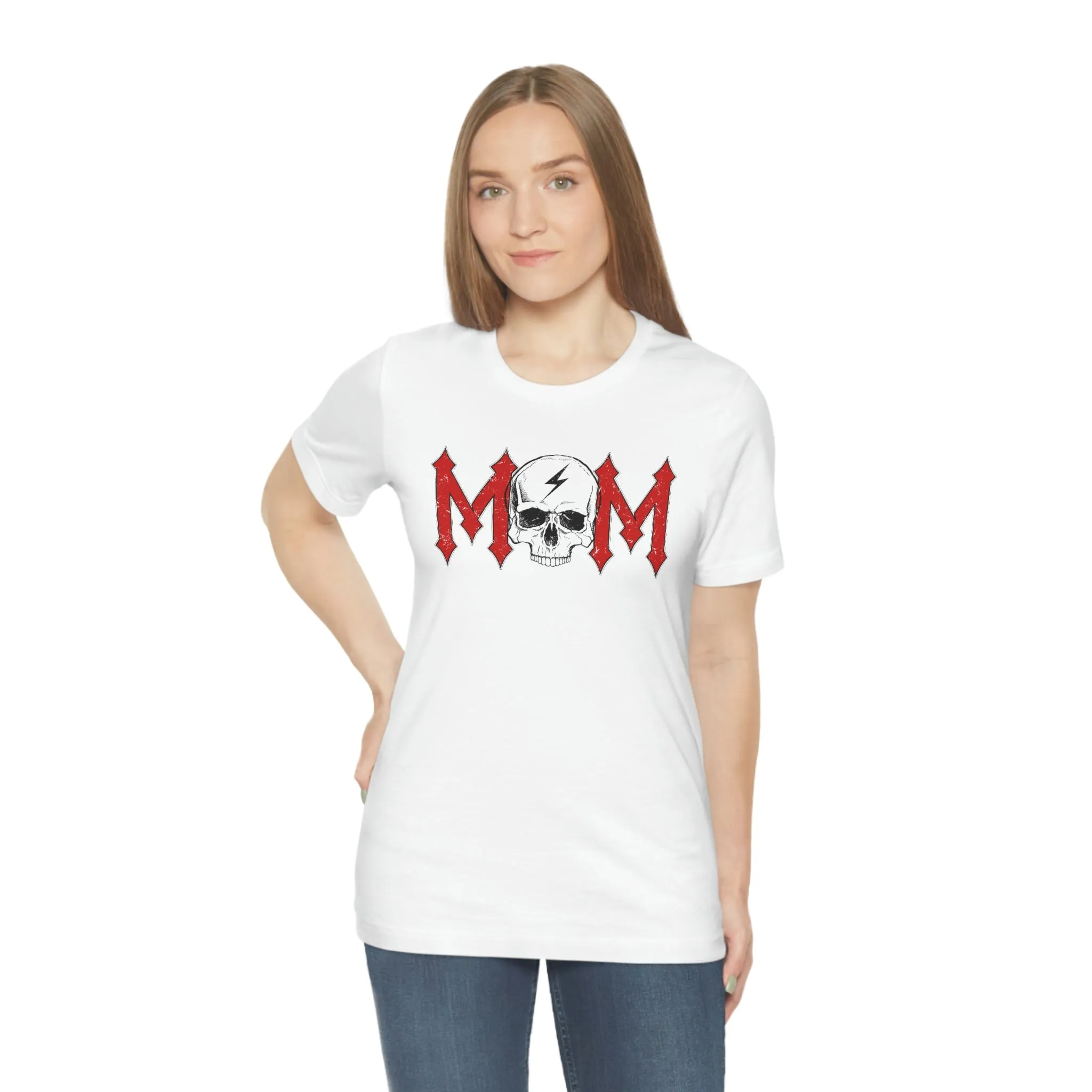 "MOM" Skull Shirt Tee - Unisex Shirt