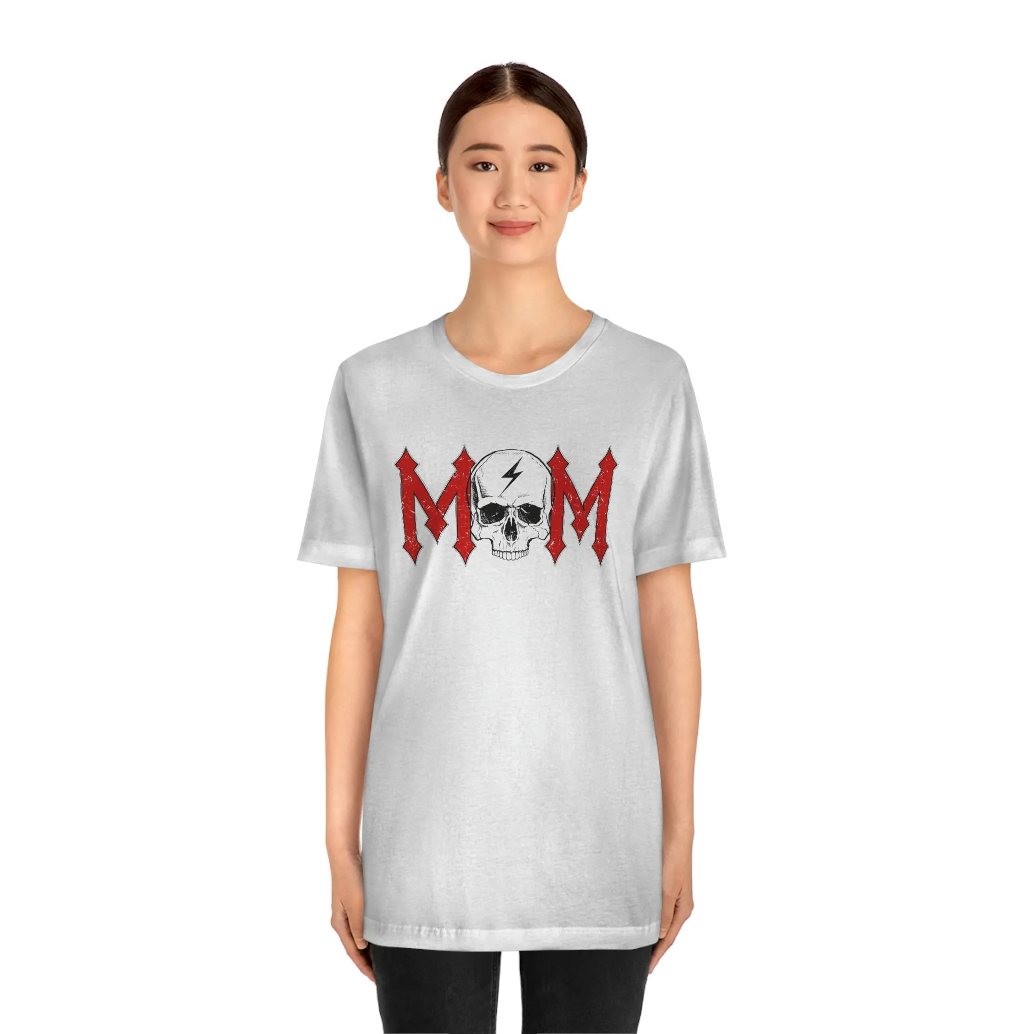 "MOM" Skull Shirt Tee - Unisex Shirt