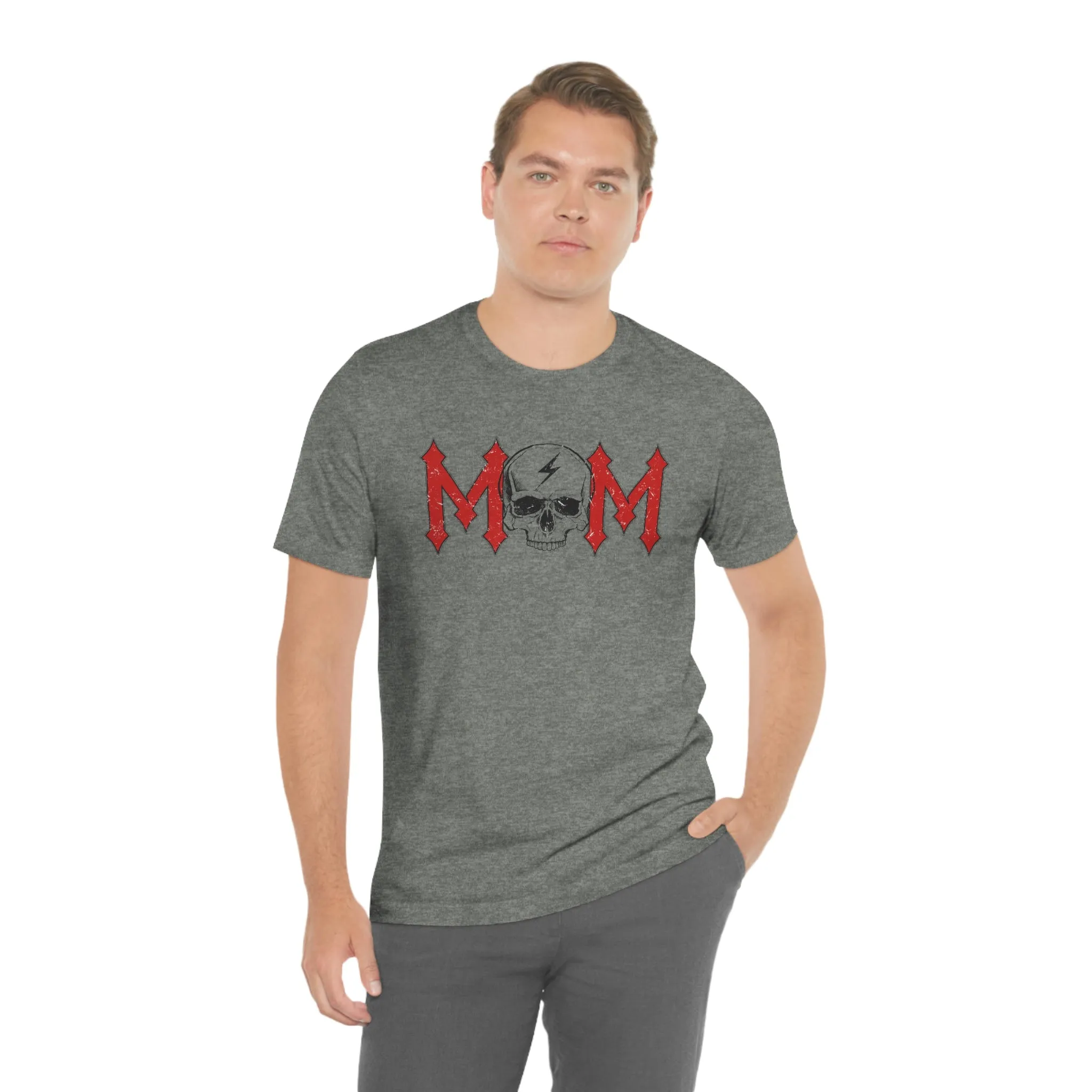 "MOM" Skull Shirt Tee - Unisex Shirt