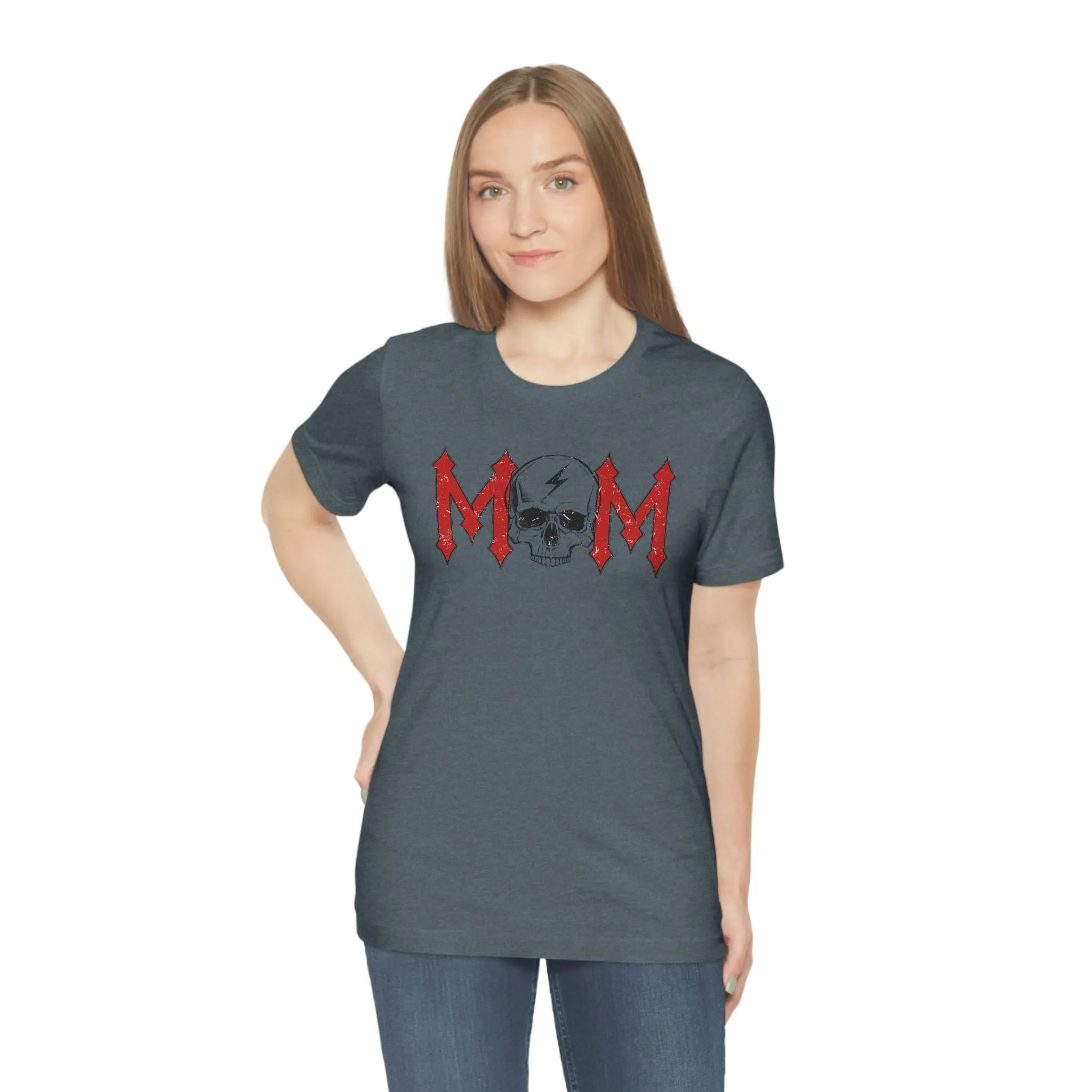 "MOM" Skull Shirt Tee - Unisex Shirt