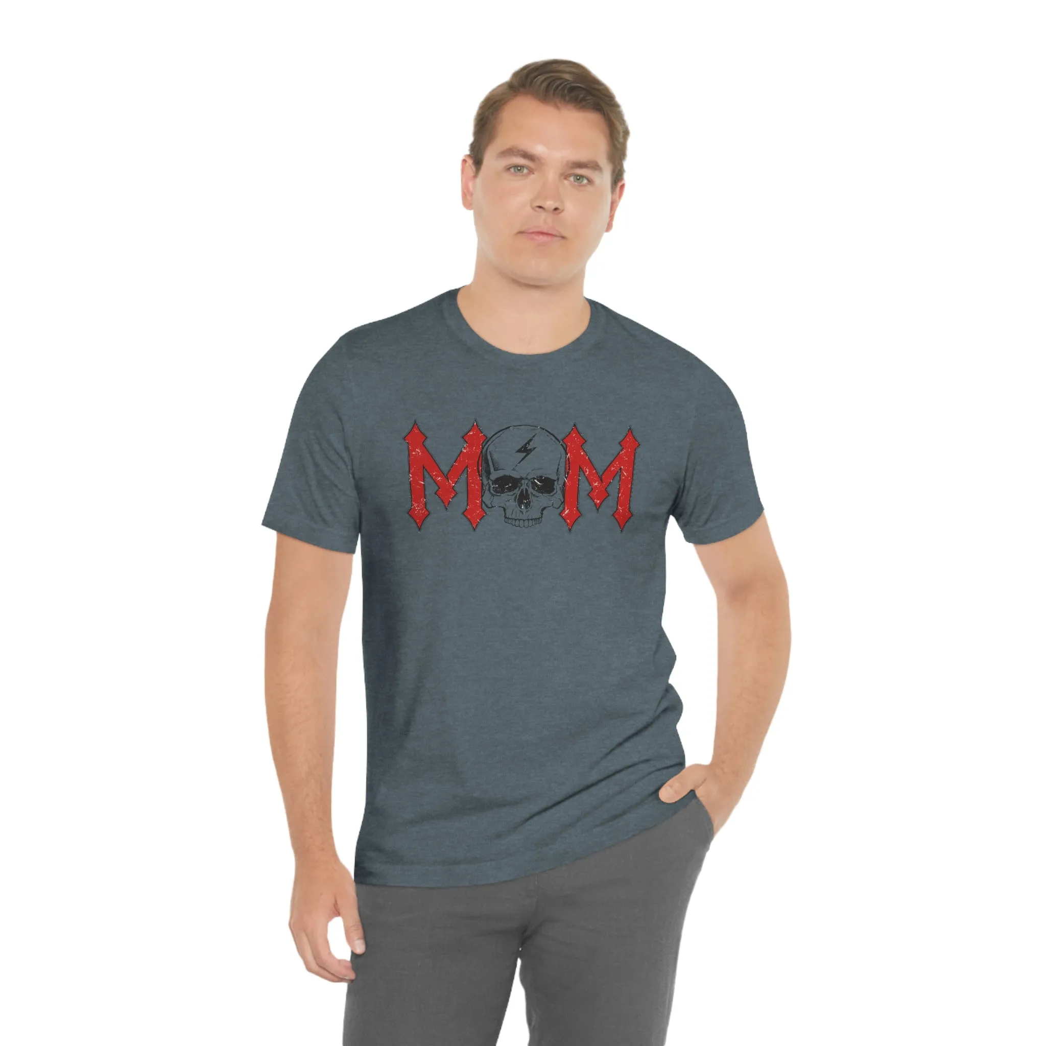 "MOM" Skull Shirt Tee - Unisex Shirt