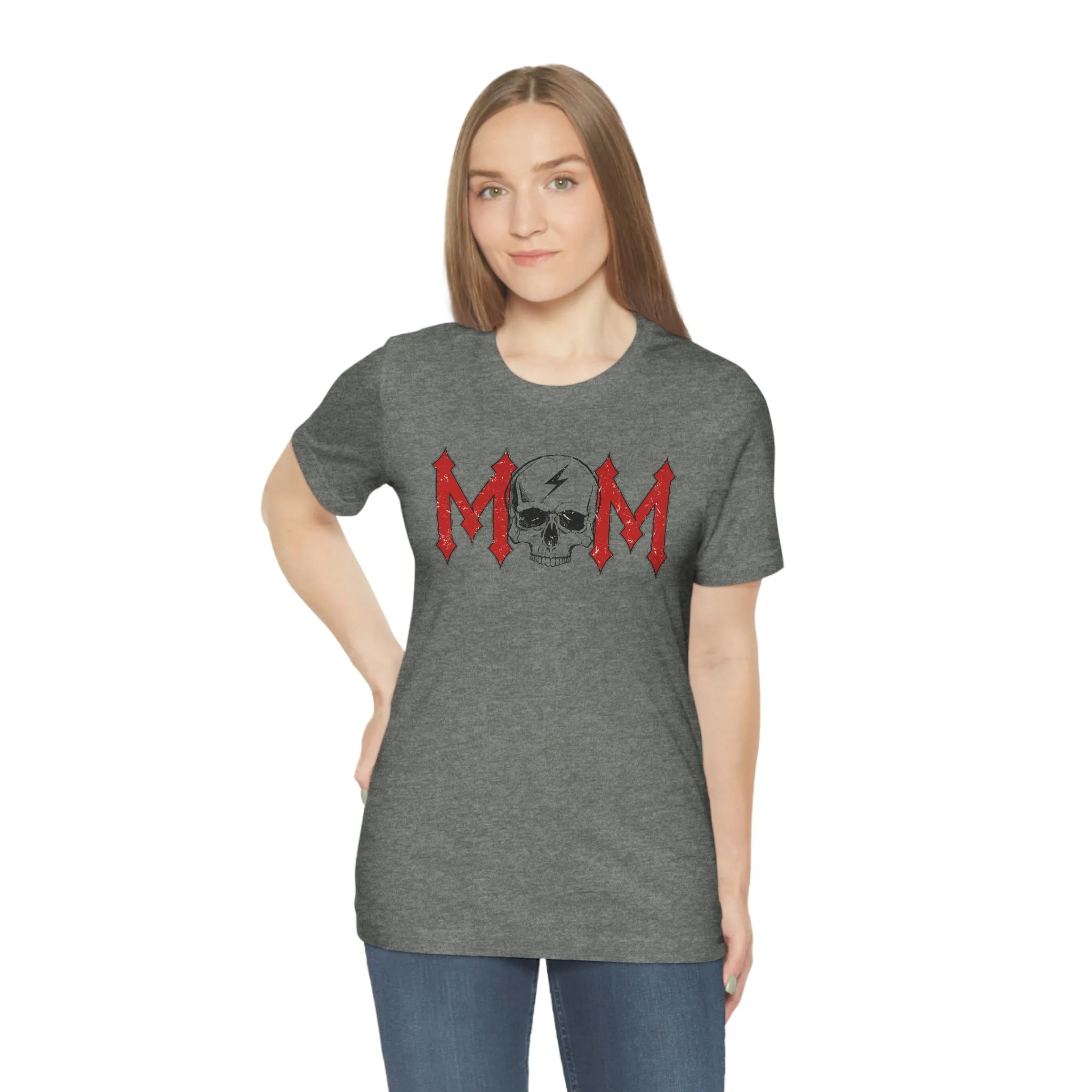 "MOM" Skull Shirt Tee - Unisex Shirt