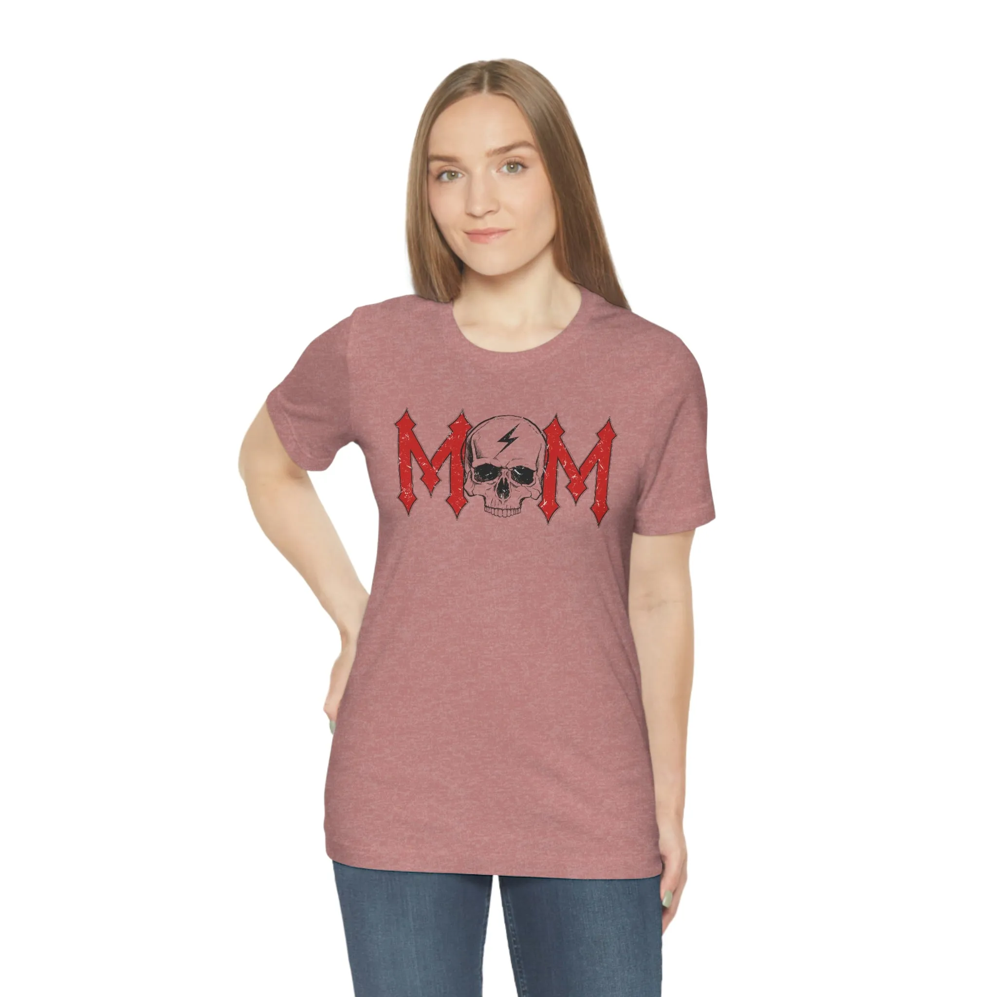 "MOM" Skull Shirt Tee - Unisex Shirt