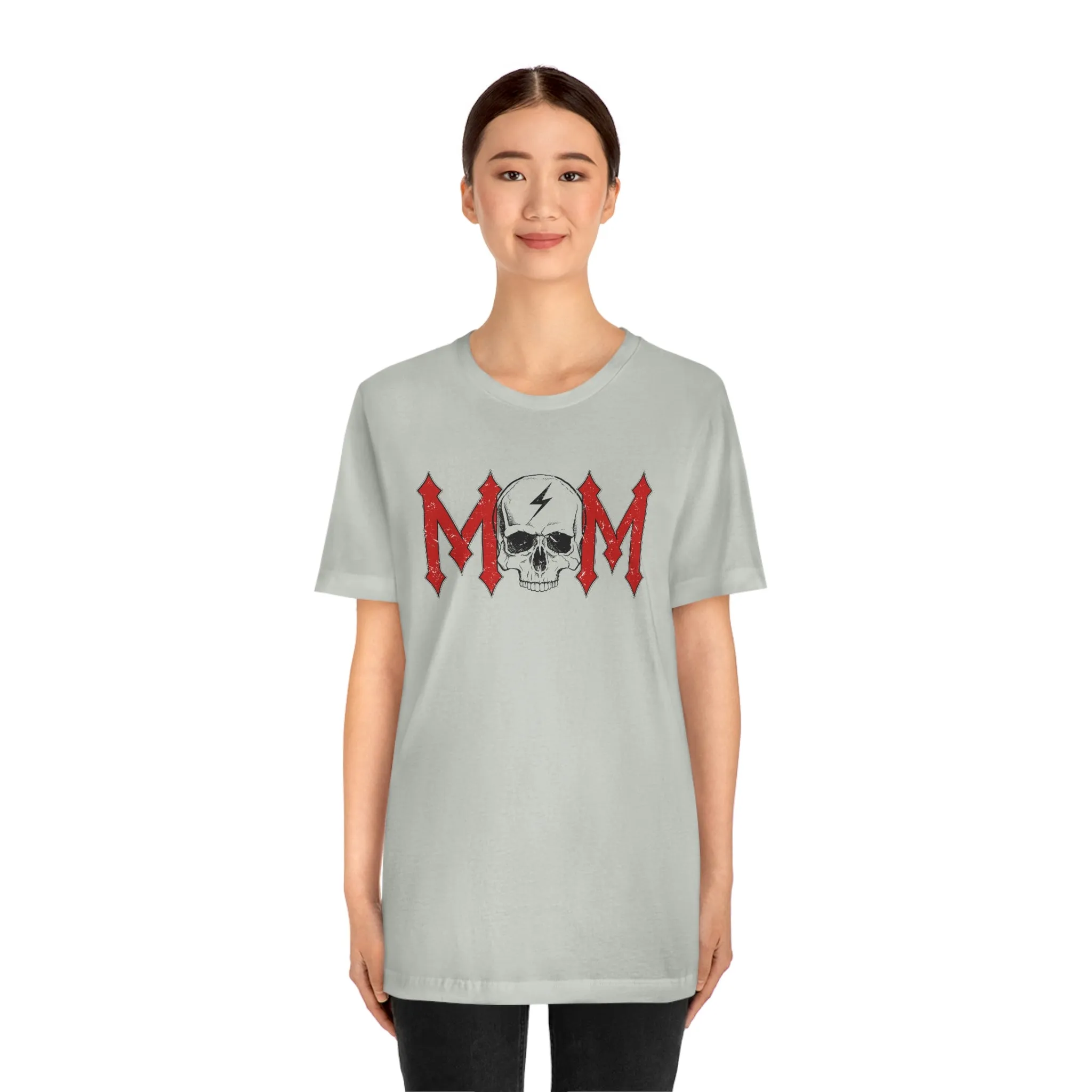 "MOM" Skull Shirt Tee - Unisex Shirt