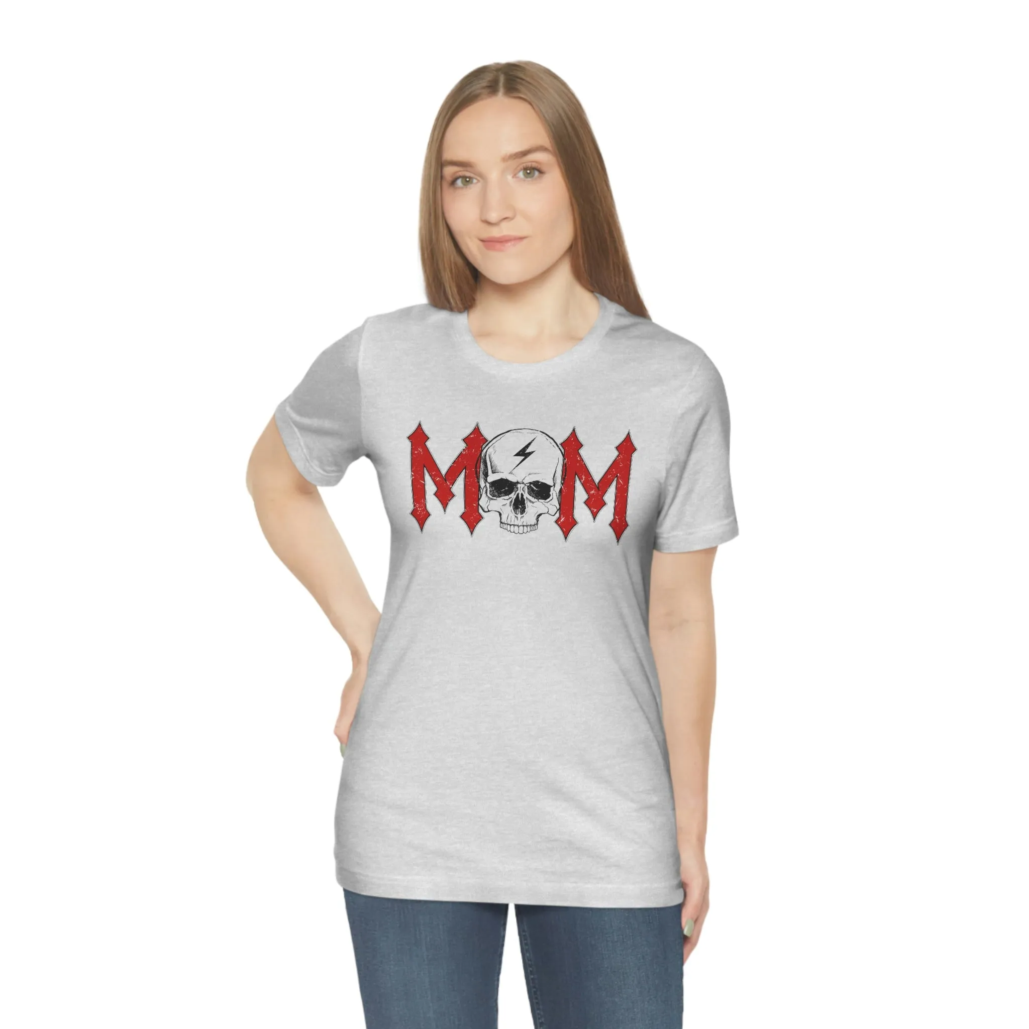 "MOM" Skull Shirt Tee - Unisex Shirt