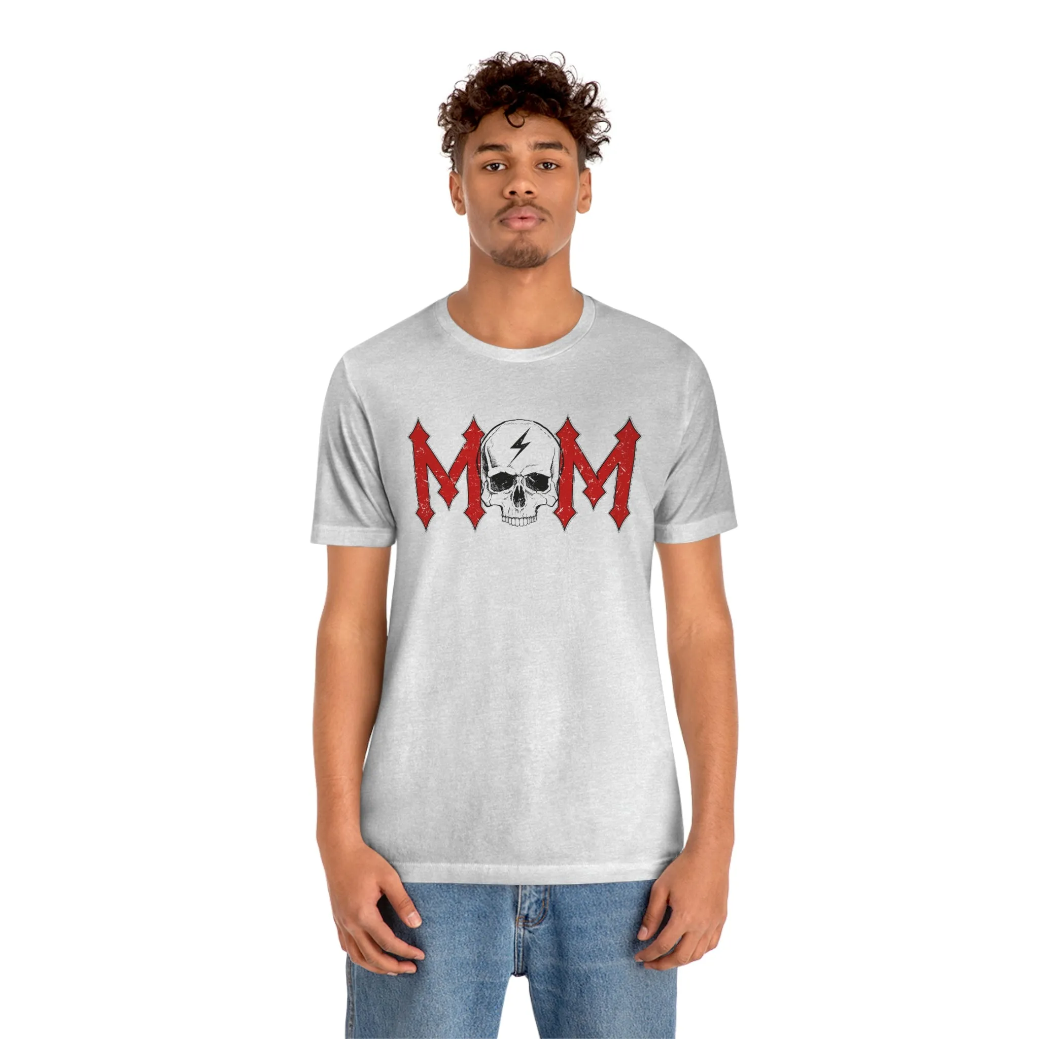 "MOM" Skull Shirt Tee - Unisex Shirt