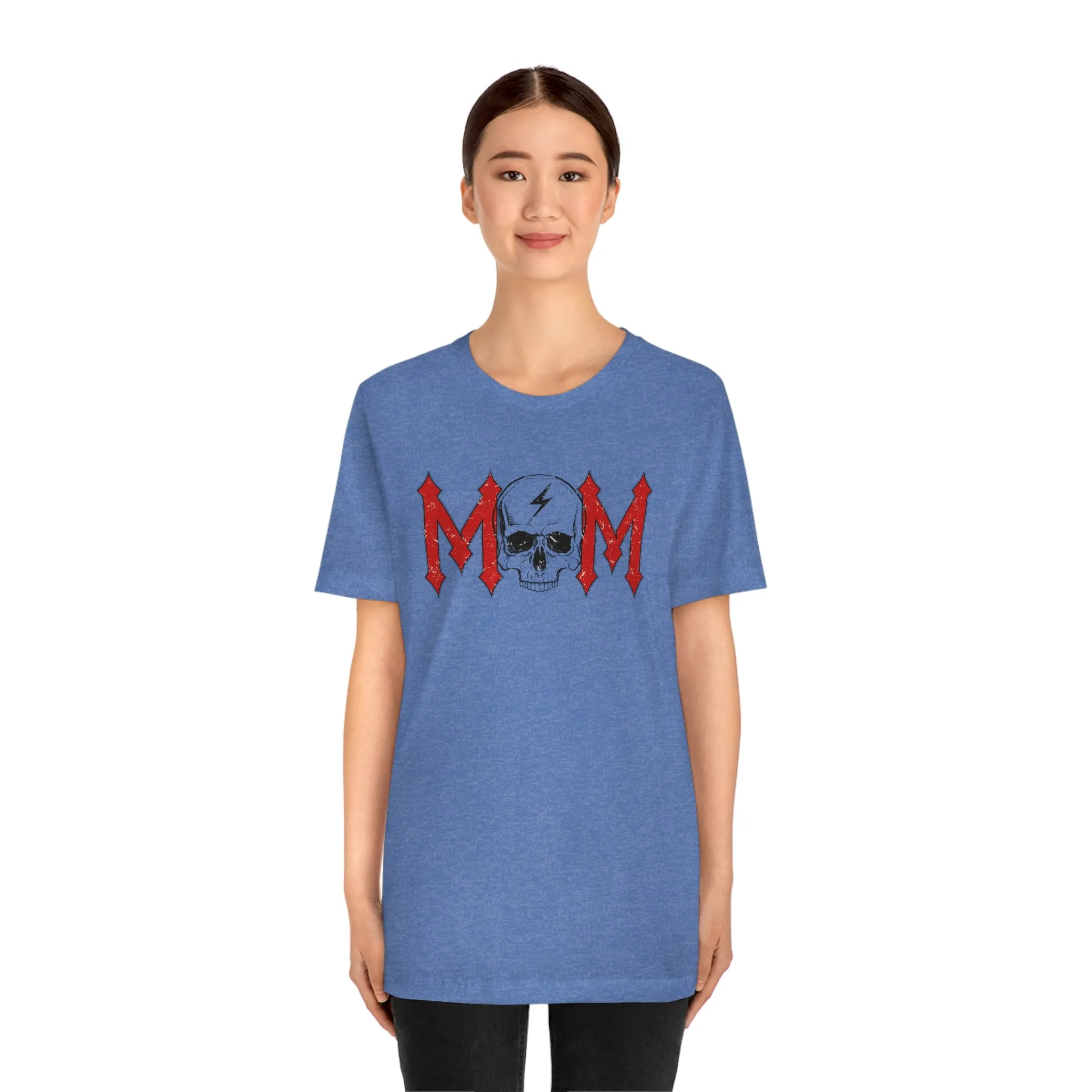 "MOM" Skull Shirt Tee - Unisex Shirt